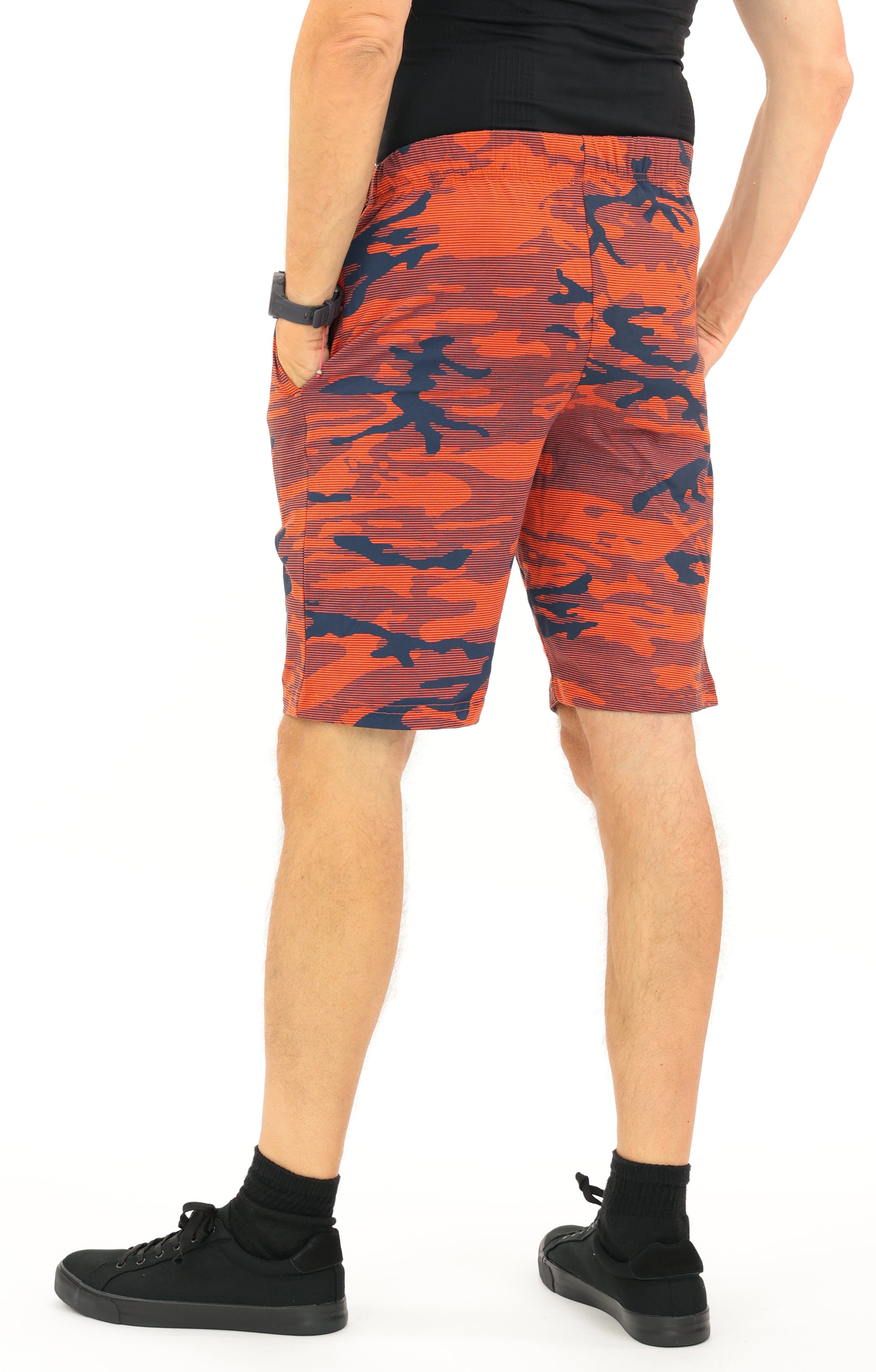 Zubaz NFL Adult Unisex Z88 Camo Lines Shorts, Chicago Bears