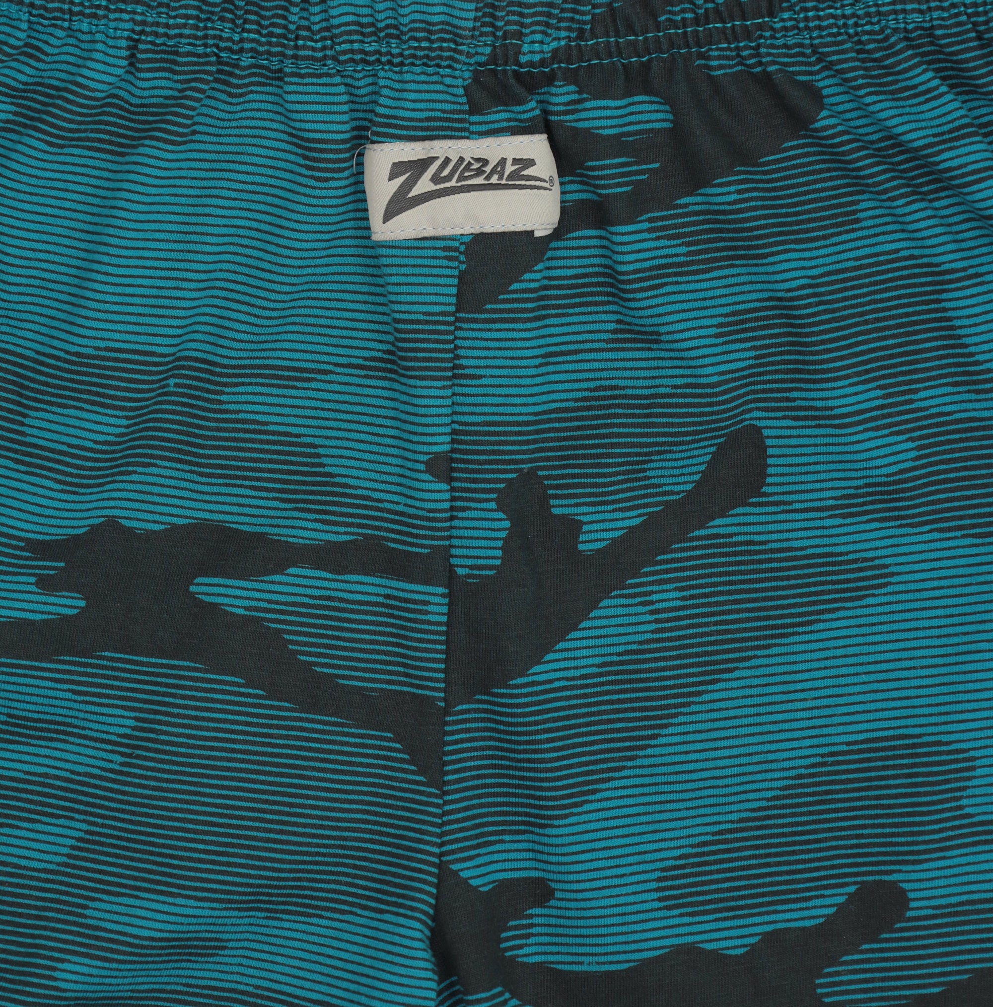 Zubaz NFL Adult Unisex Z88 Camo Lines Shorts, Jacksonville Jaguars