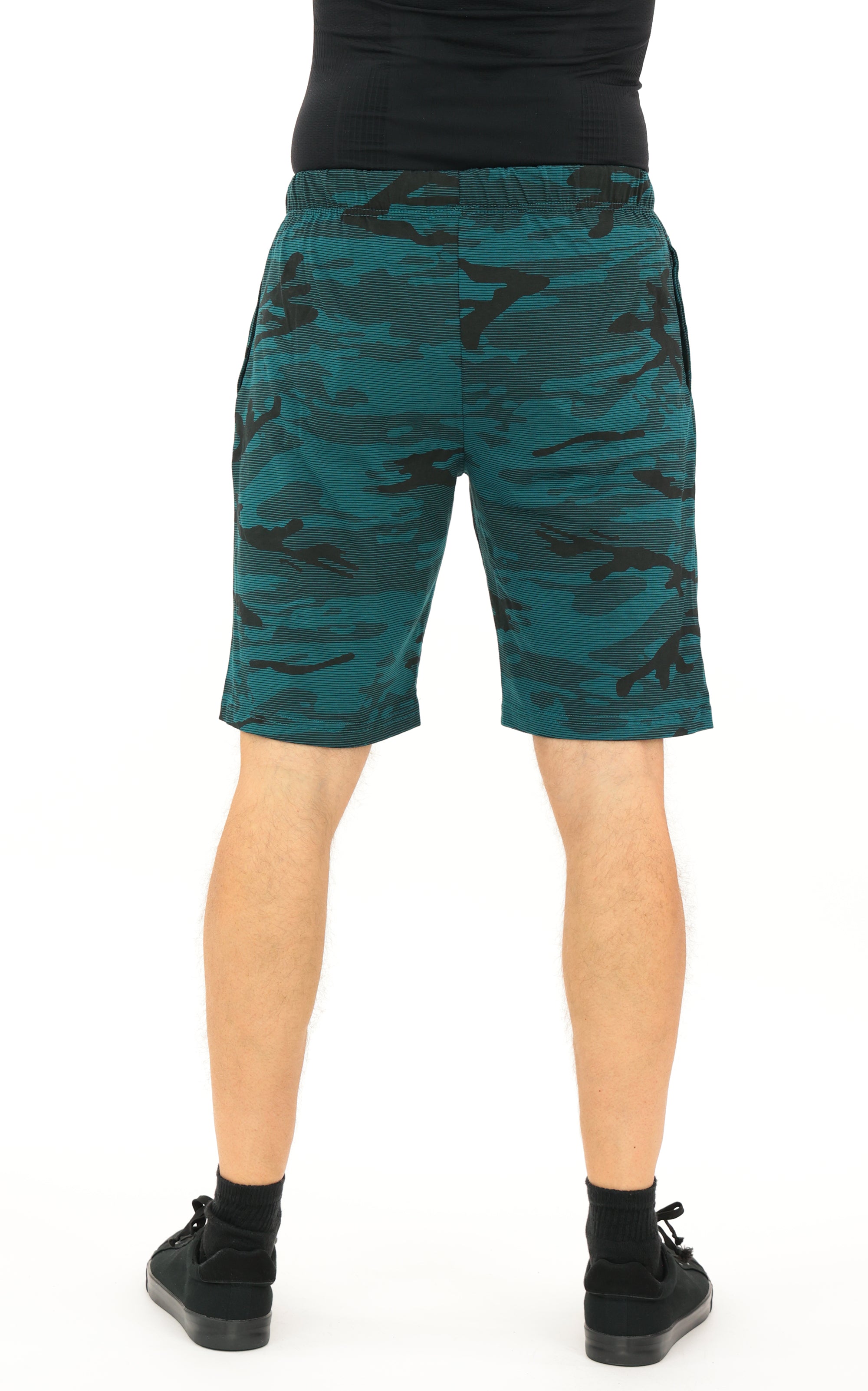 Zubaz NFL Adult Unisex Z88 Camo Lines Shorts, Philadelphia Eagles