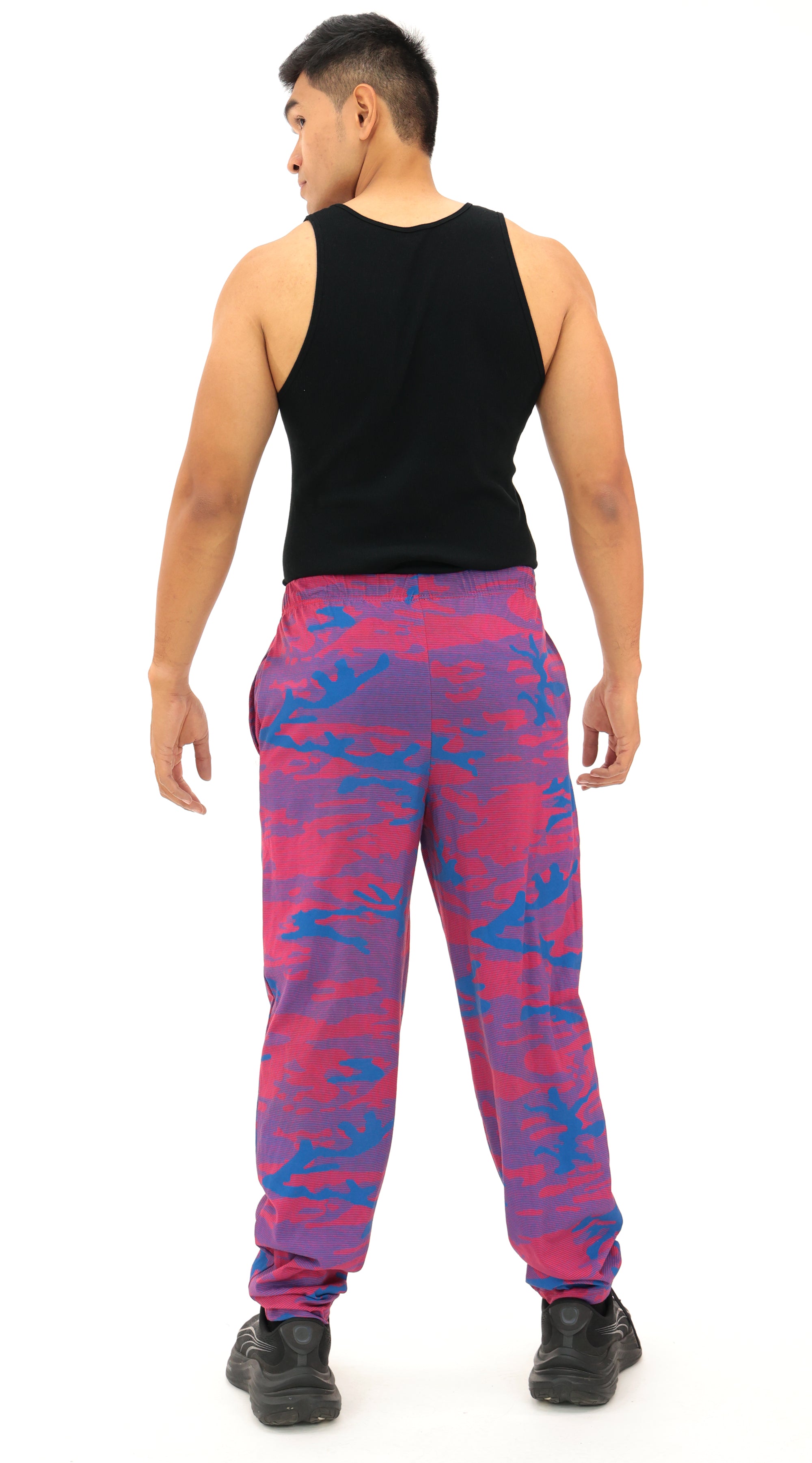 Zubaz NFL Adult Unisex Z88 Camo Lines Pants, Buffalo Bills