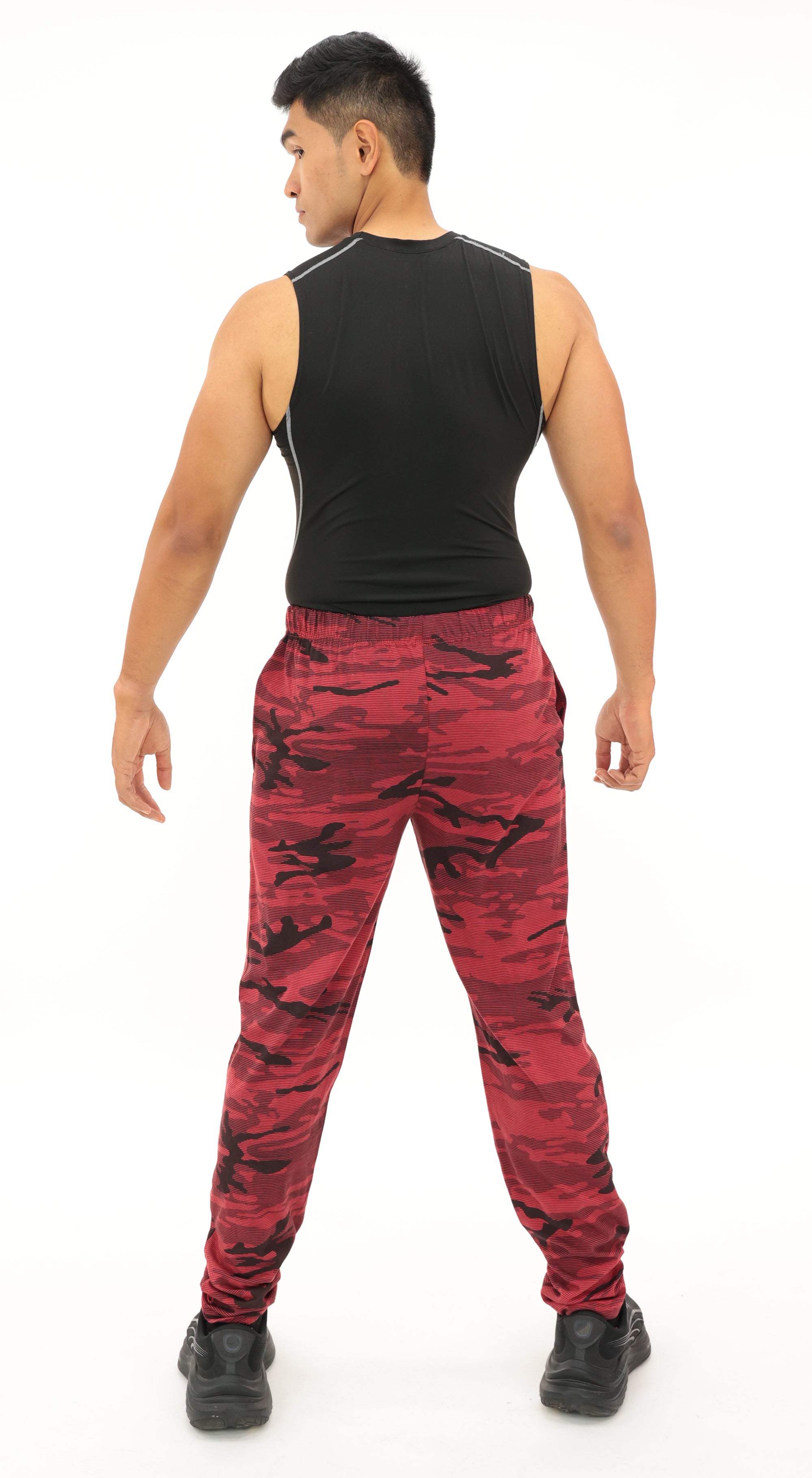 Zubaz NFL Adult Unisex Z88 Camo Lines Pants, Atlanta Falcons