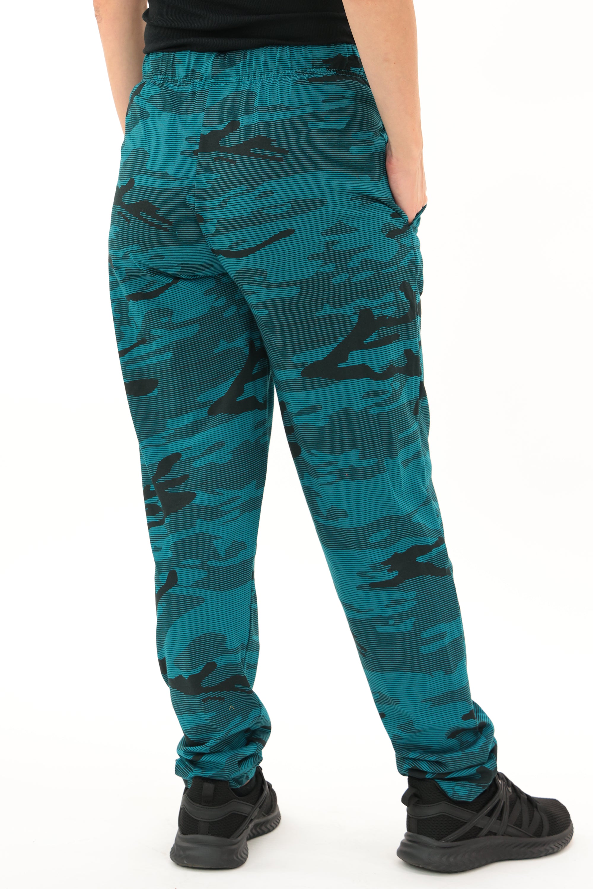 Zubaz NFL Adult Unisex Z88 Camo Lines Pants, Jacksonville Jaguars