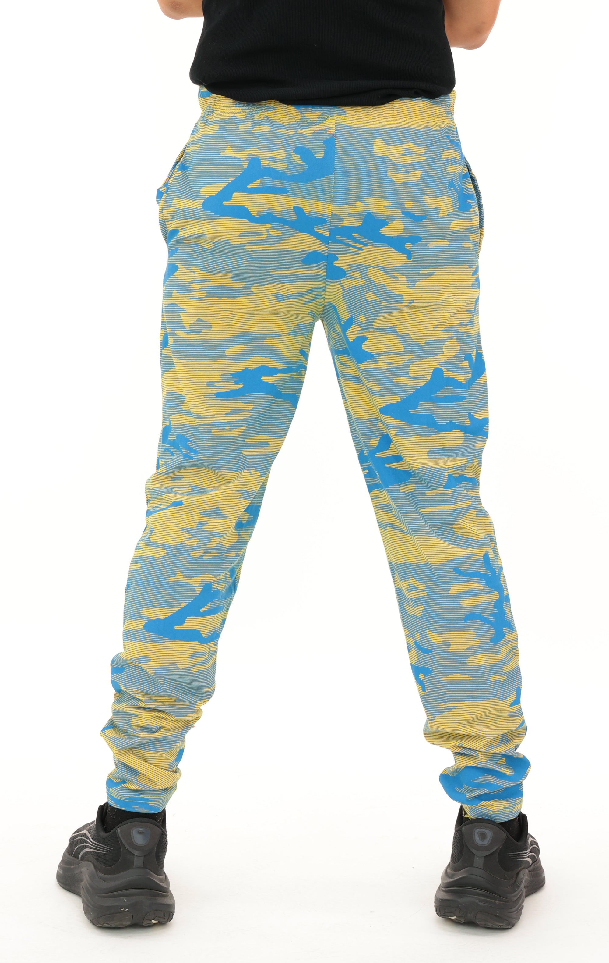 Zubaz NFL Adult Unisex Z88 Camo Lines Pants, Los Angeles Chargers