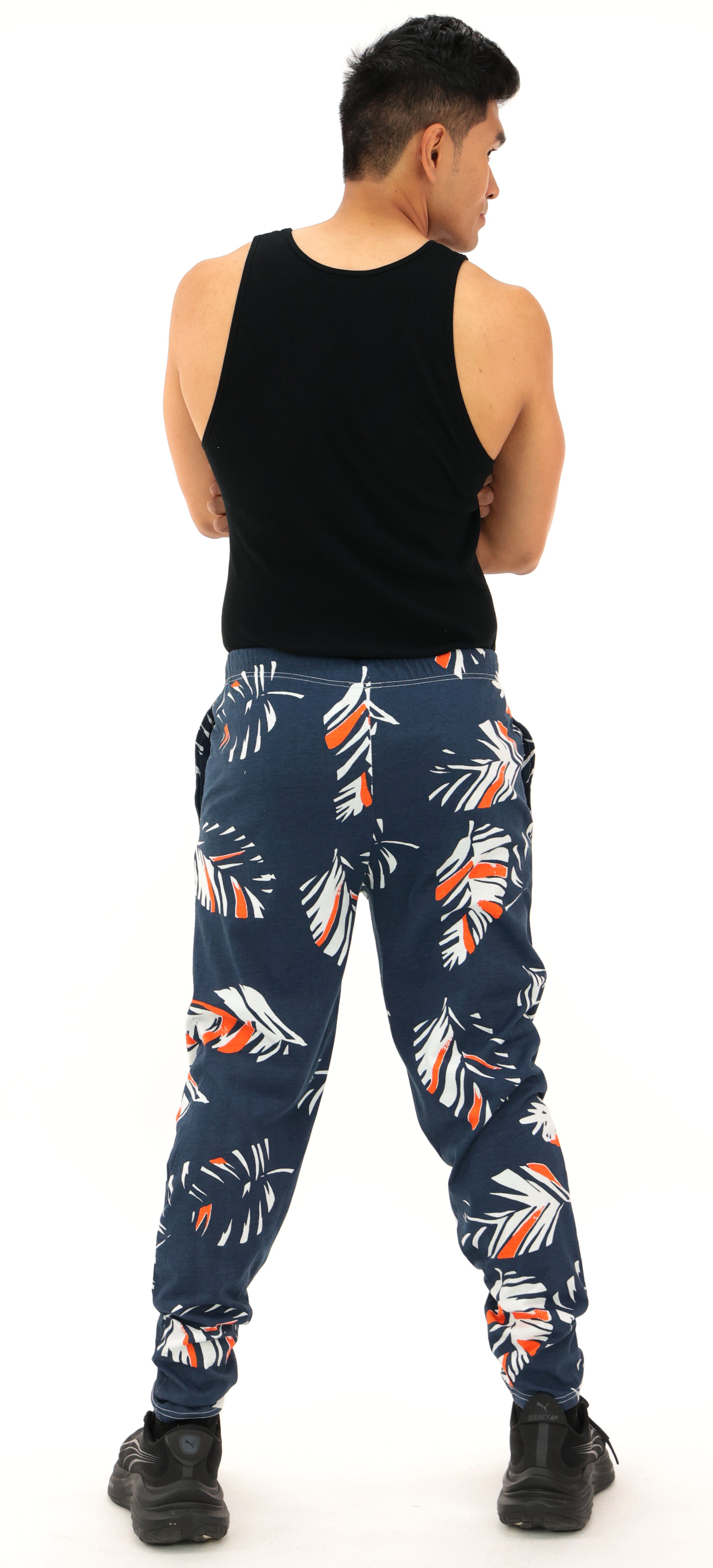 Zubaz NFL Adult Unisex Z88 Embroidered Leaf 3 Color Pants, Denver Broncos