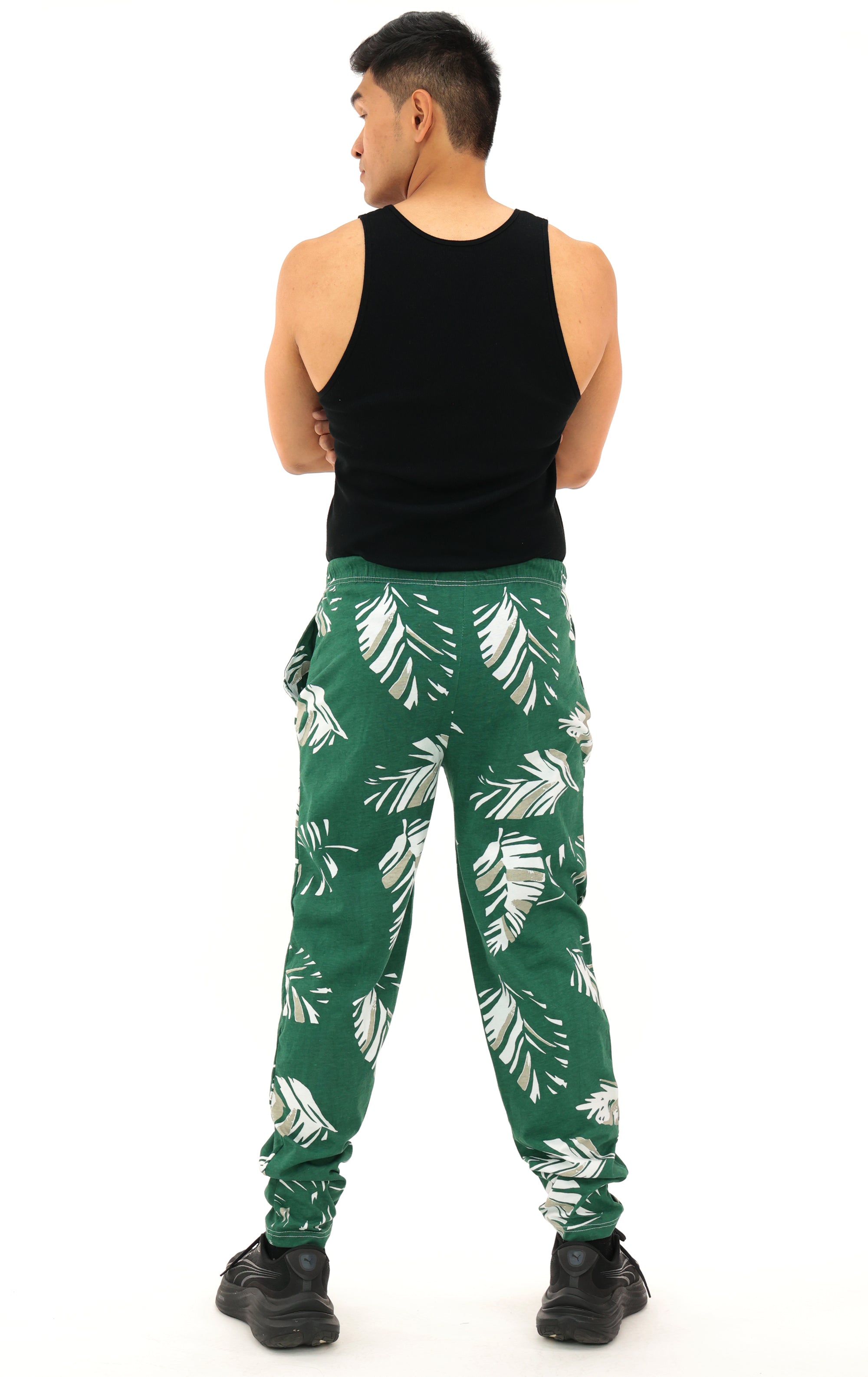 Zubaz NFL Adult Unisex Z88 Embroidered Leaf 3 Color Pants, New York Jets