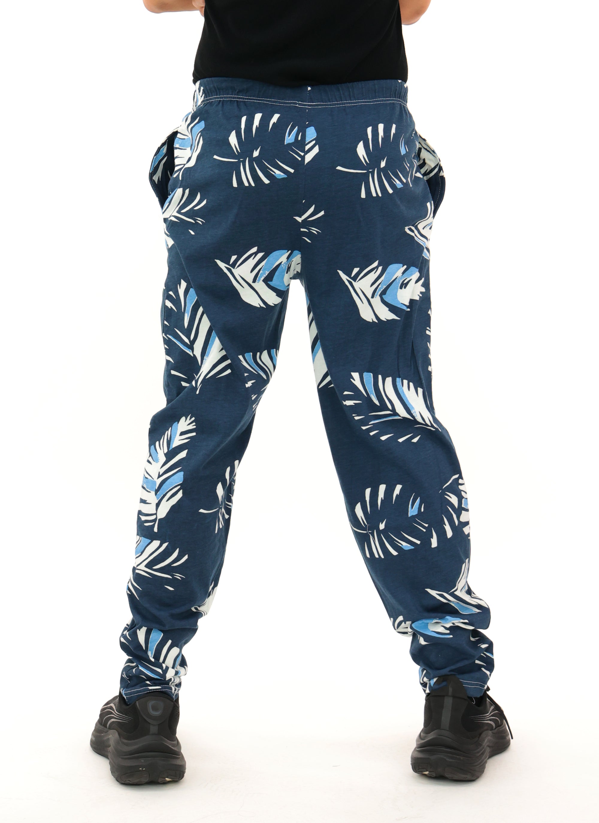 Zubaz NFL Adult Unisex Z88 Embroidered Leaf 3 Color Pants, Tennessee Titans