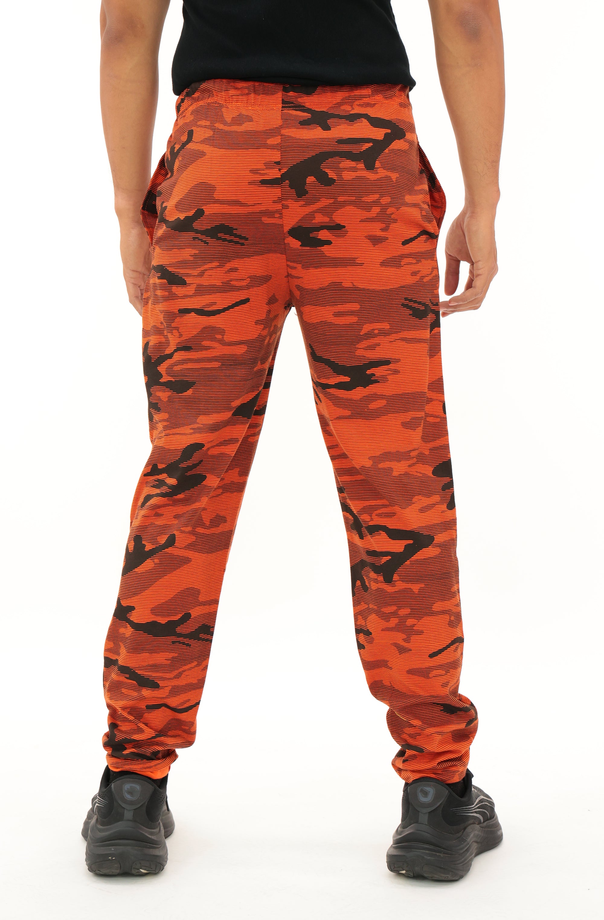 Zubaz NFL Adult Unisex Z88 Camo Lines Pants, Cincinnati Bengals