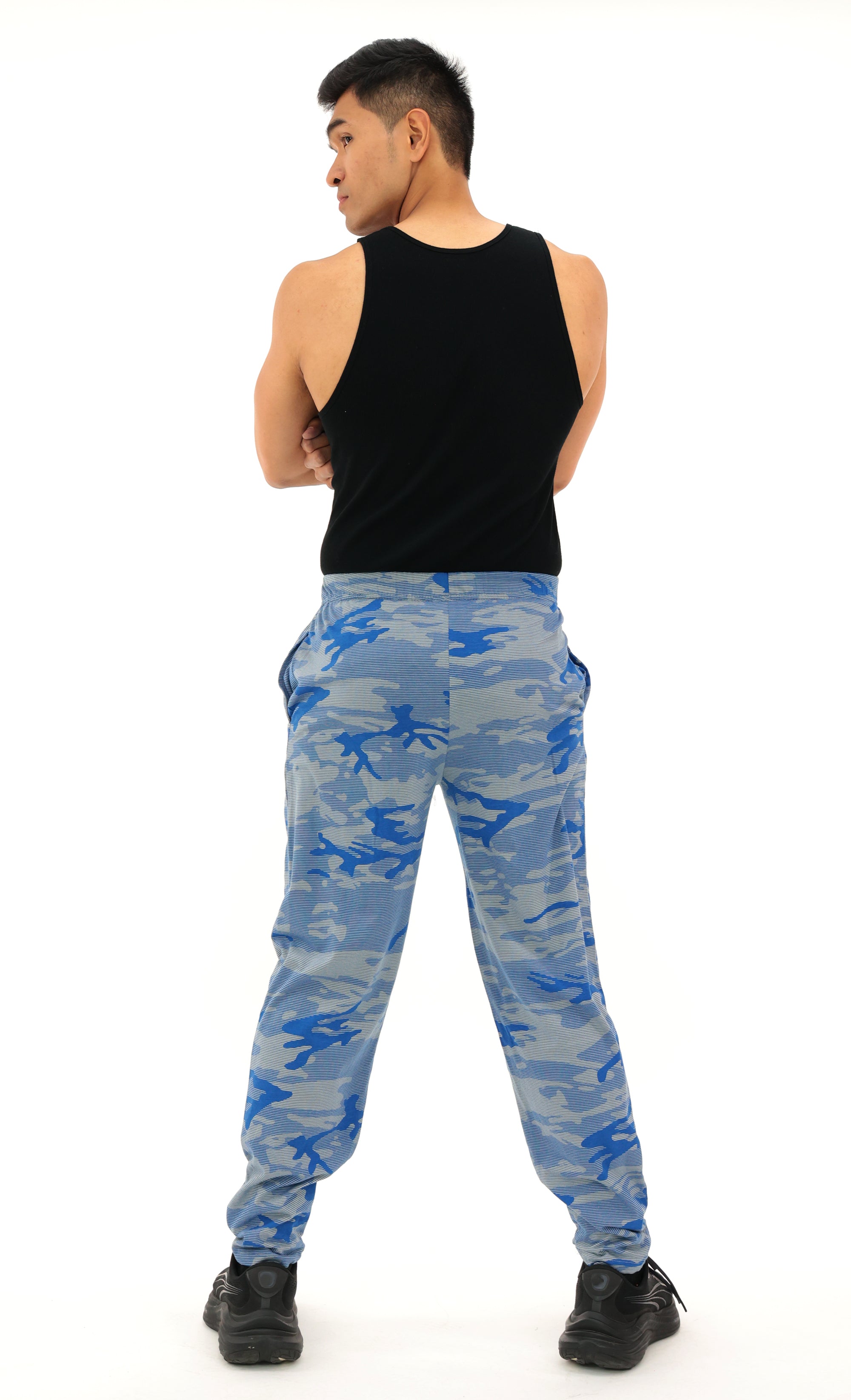 Zubaz NFL Adult Unisex Z88 Camo Lines Pants, Indianapolis Colts