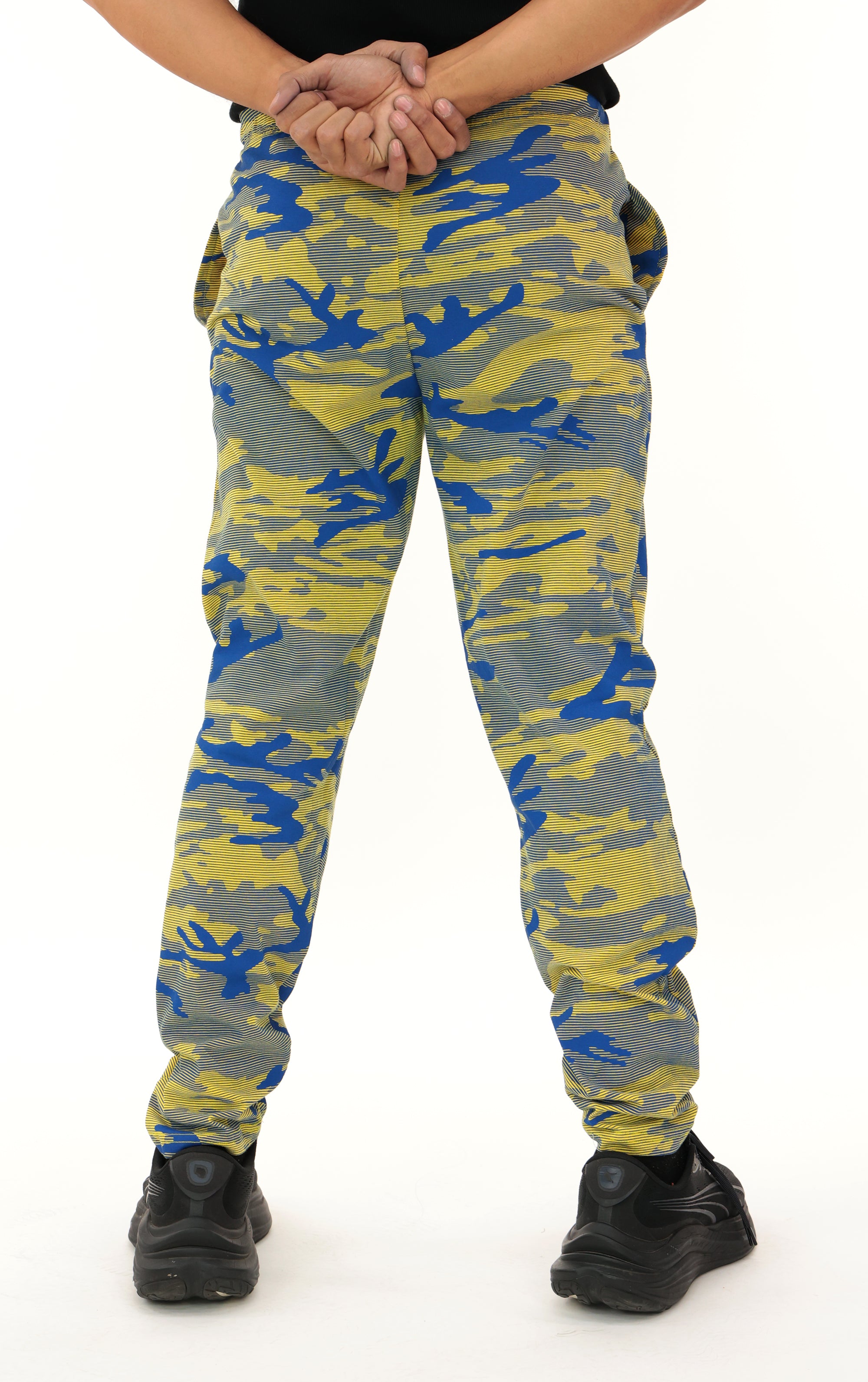 Zubaz NFL Adult Unisex Z88 Camo Lines Pants, Los Angeles Rams