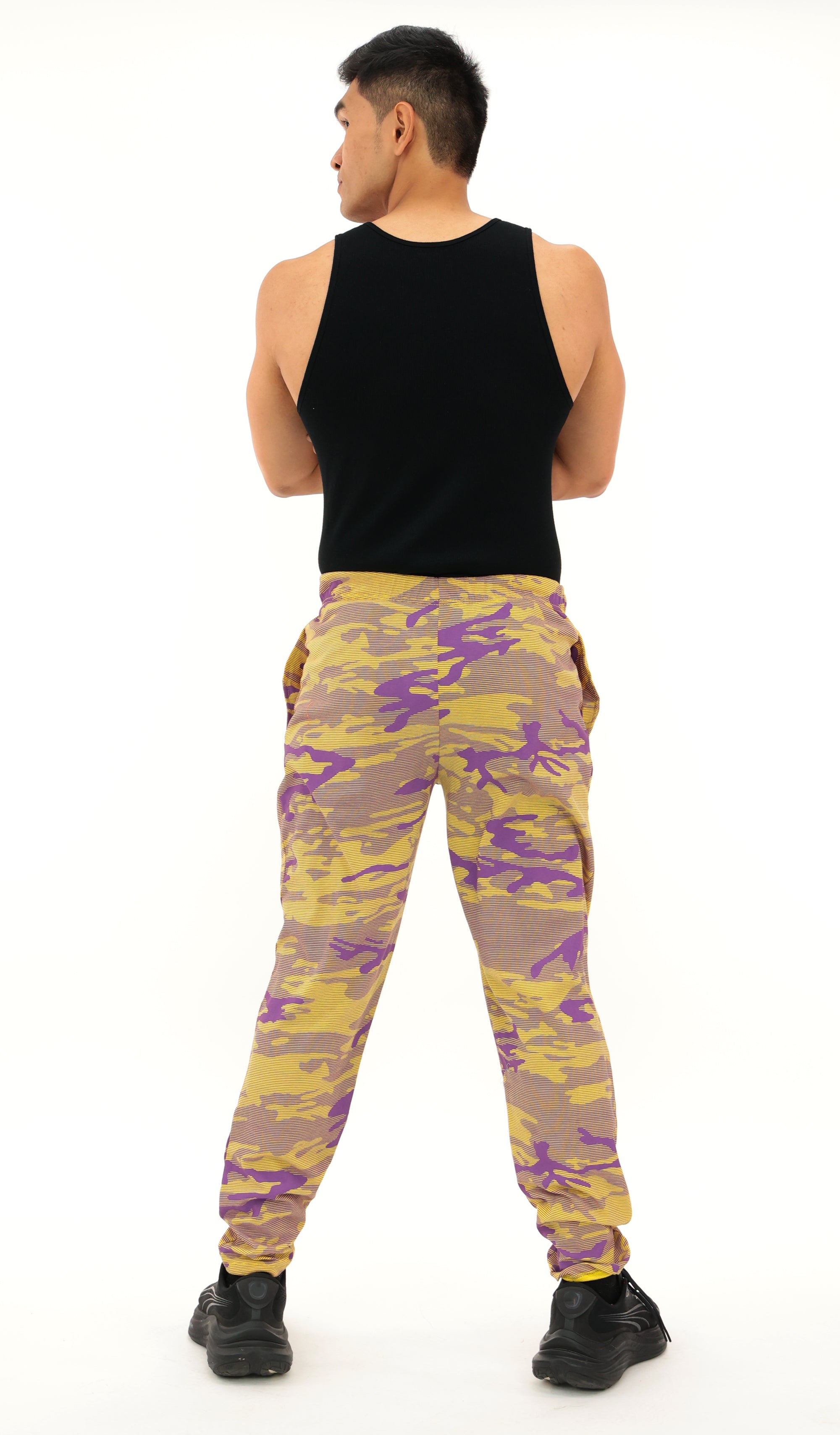 Zubaz NFL Adult Unisex Z88 Camo Lines Pants, Minnesota Vikings