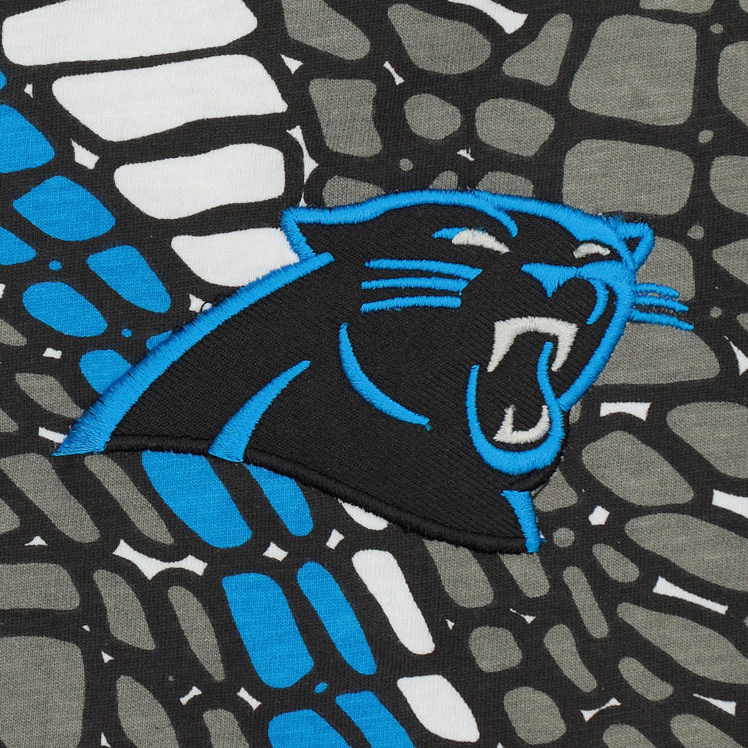 Zubaz NFL Adult Unisex Z88 Embroidered Gator 3 Color Pants, Carolina Pantshers