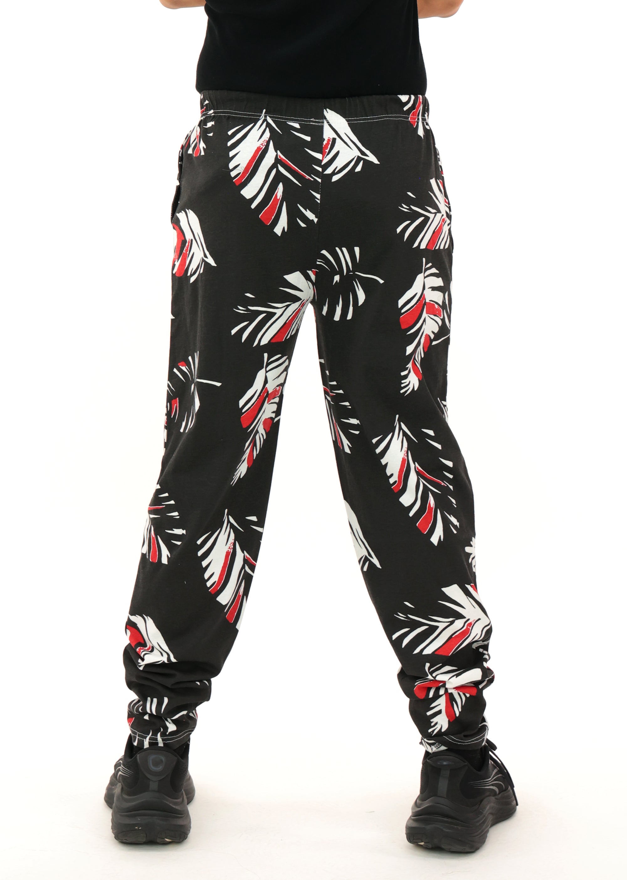 Zubaz NFL Adult Unisex Z88 Embroidered Leaf 3 Color Pants, Tampa Bay Buccaneers