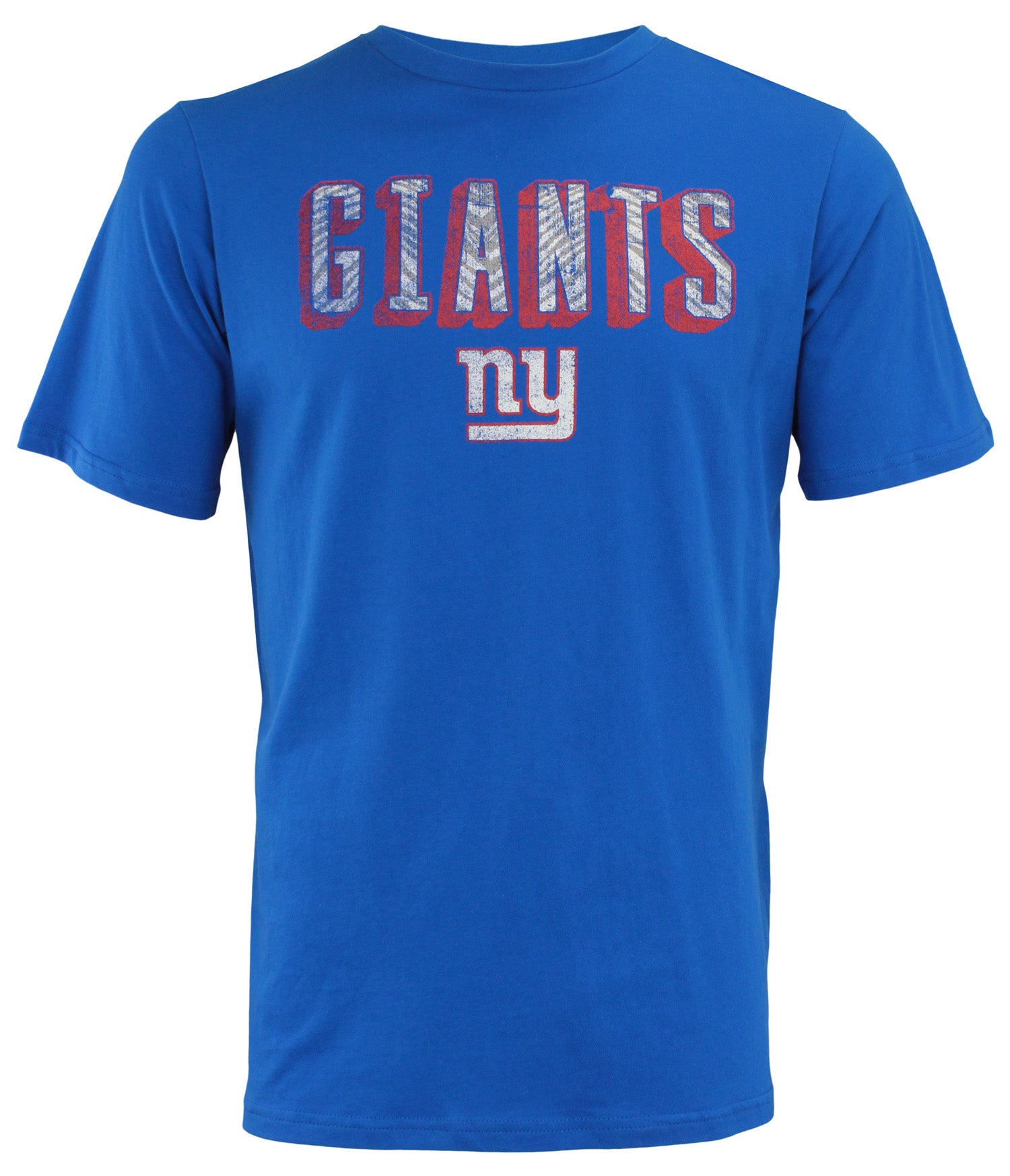 Zubaz NFL Men's New York Giants Short Sleeve Zeb Graphic T-Shirt