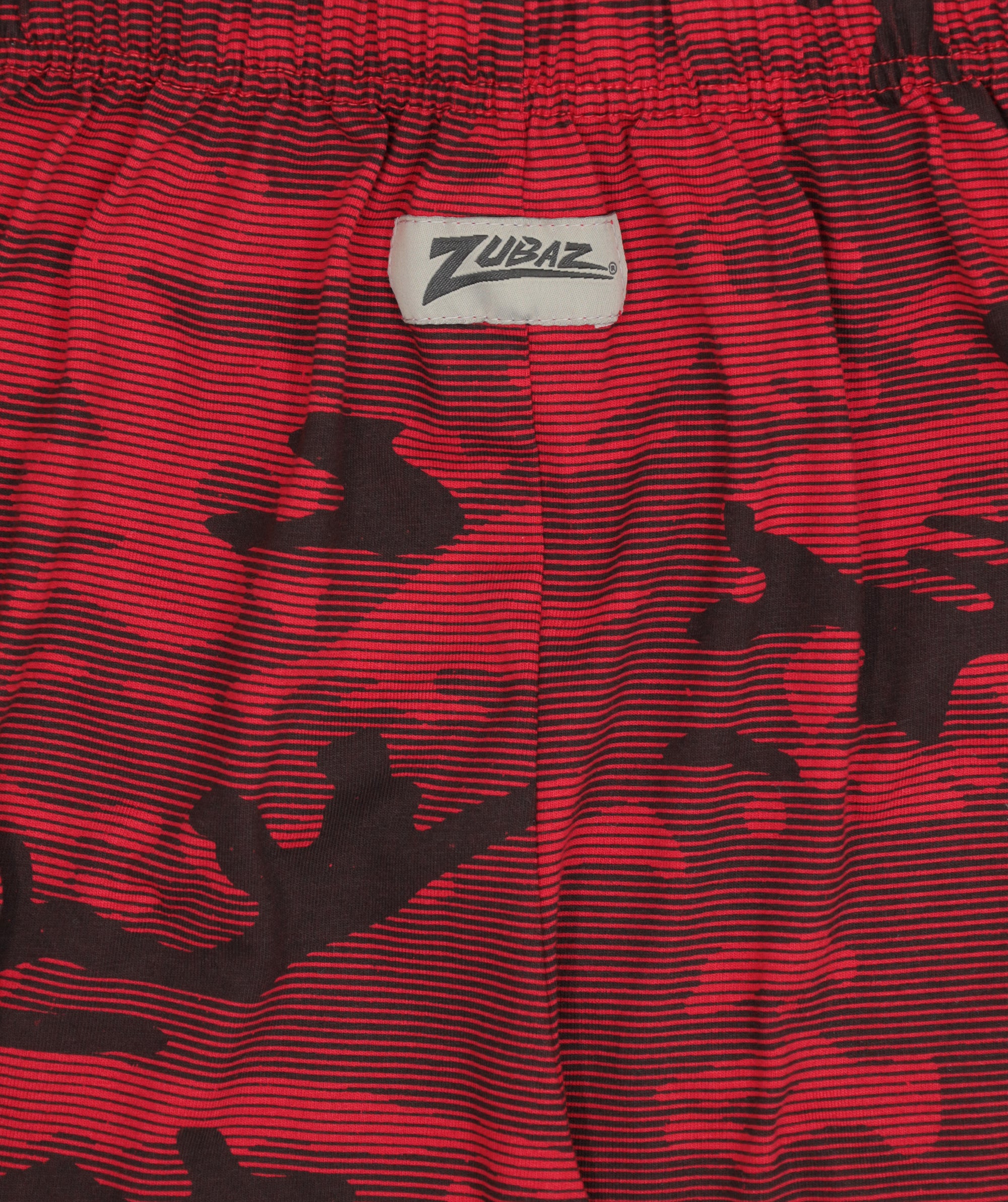 Zubaz NFL Adult Unisex Z88 Camo Lines Shorts, Kansas City Chiefs