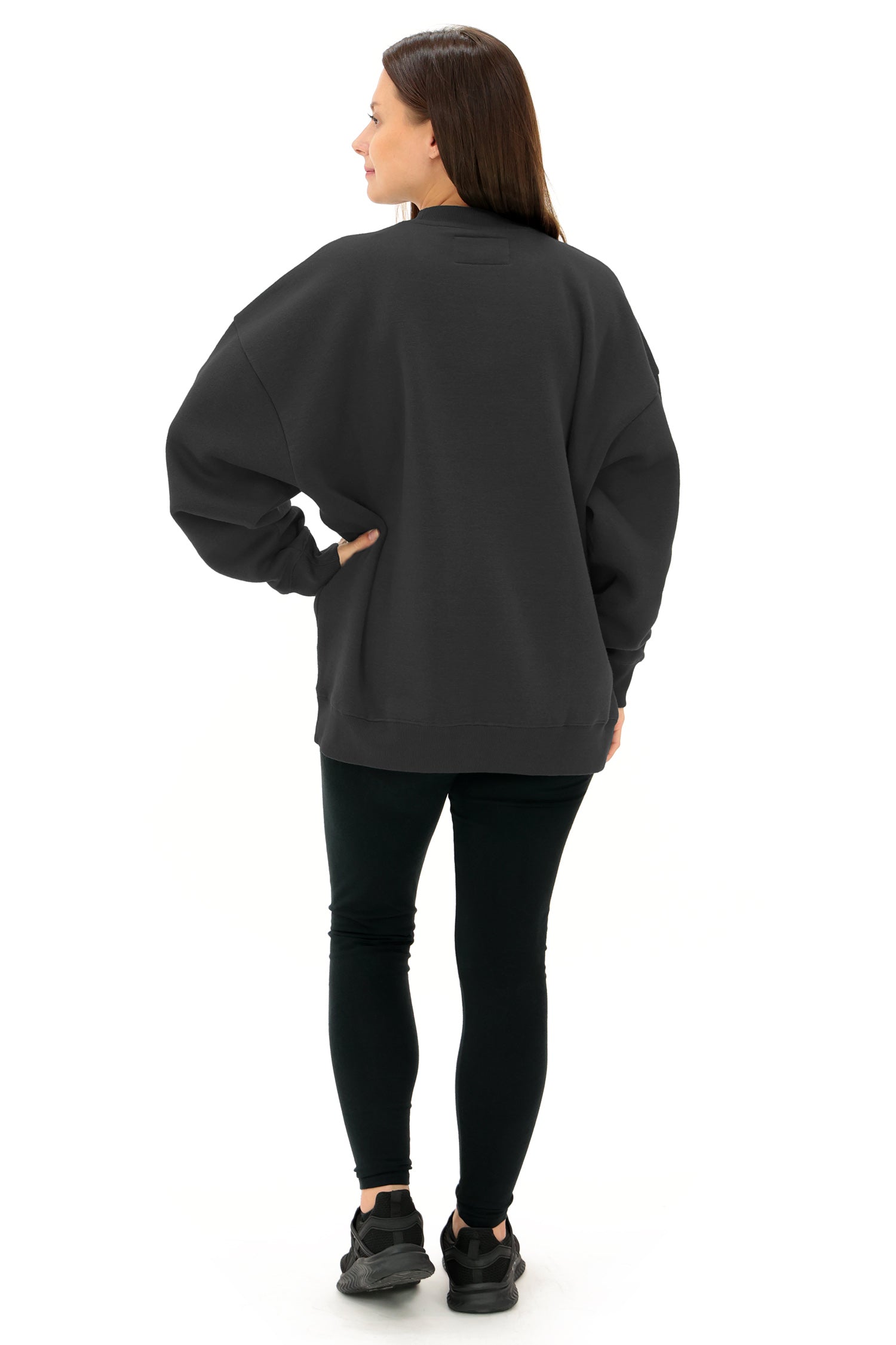 Zubaz NFL   90s Drop Shoulder Crewneck -MVP, CAROLINA PANTHERS