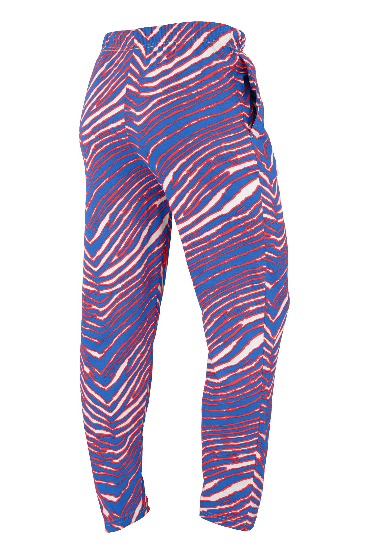 Zubaz NFL Adult Unisex Z88 Zebra Pants, New York Giants For Men and Women