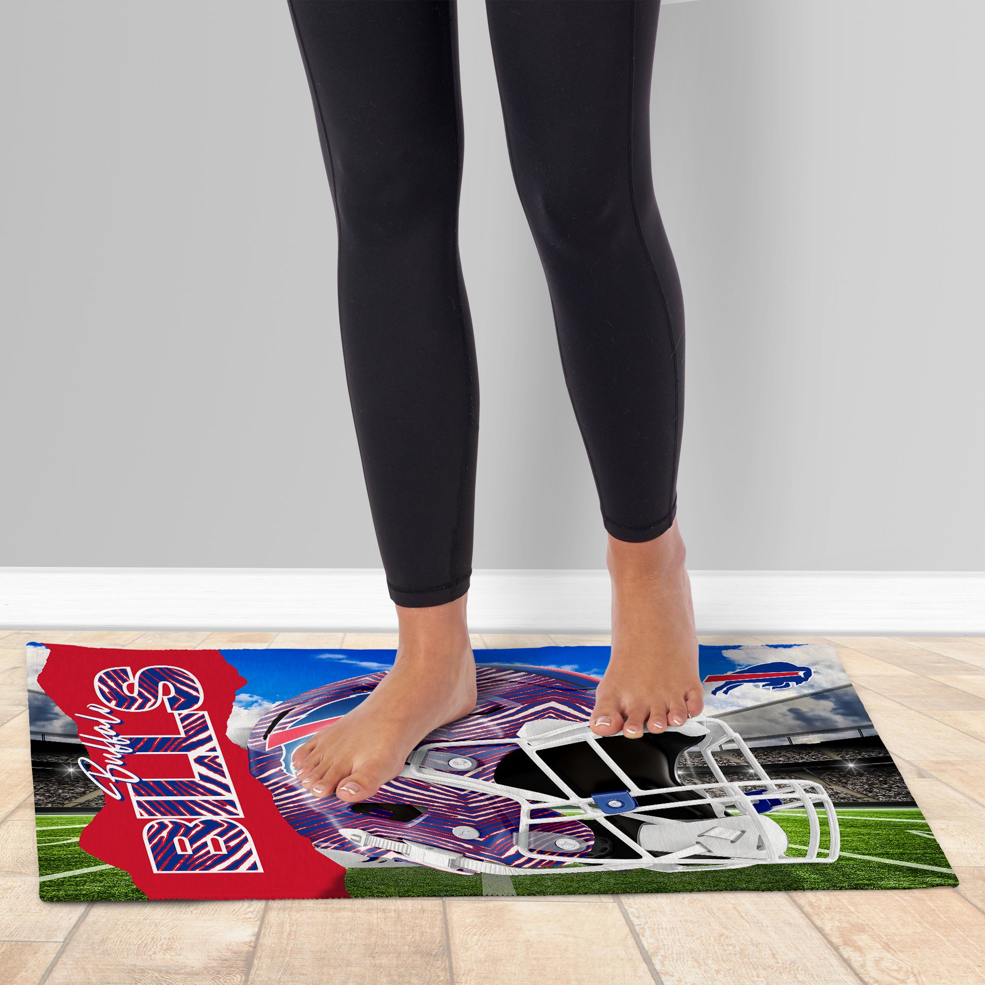 Zubaz X Northwest 20X32 WASHABLE RUG ZUBAZ - BILLS