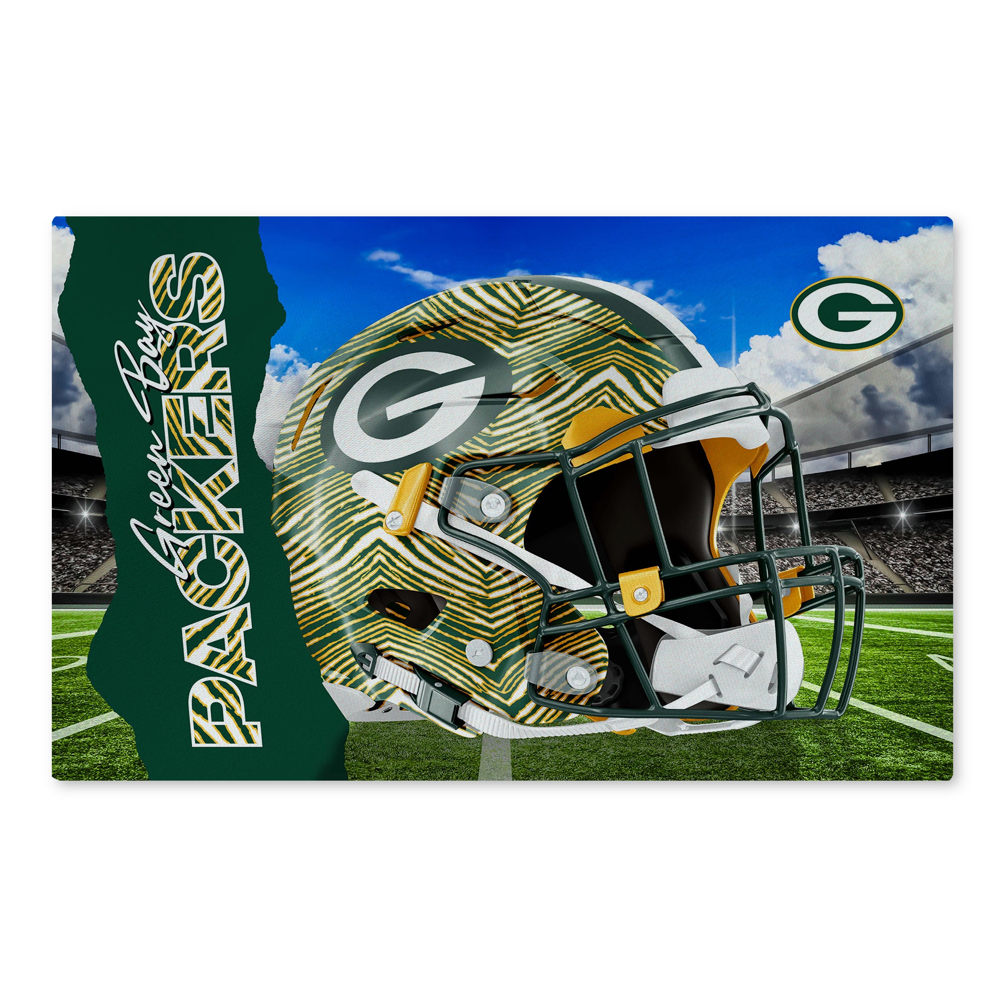 Zubaz X Northwest 20X32 WASHABLE RUG ZUBAZ - PACKERS