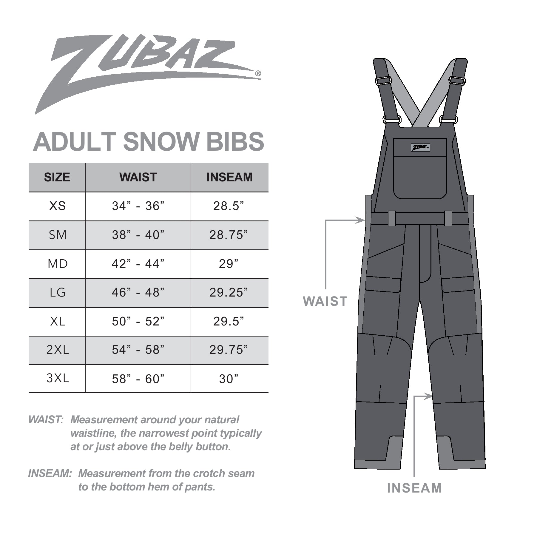 Zubaz NFL Adult Unisex Zebra Team Color Blizzard Snow Bib, Pittsburgh Steelers