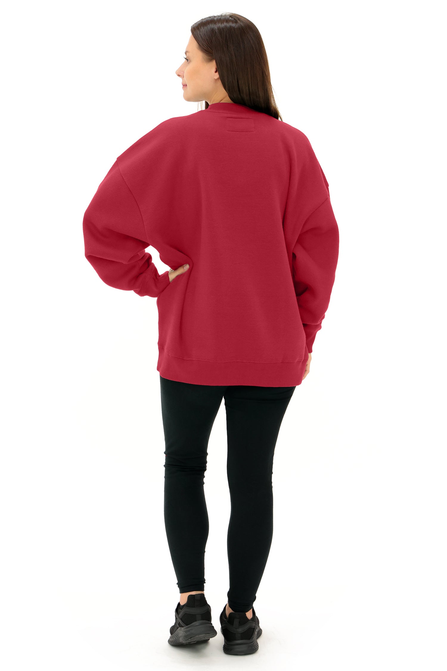 Zubaz NFL   90s Drop Shoulder Crewneck -MVP, ARIZONA CARDINALS - Official NFL Cardinals Zubaz Apparel (3 of 7)