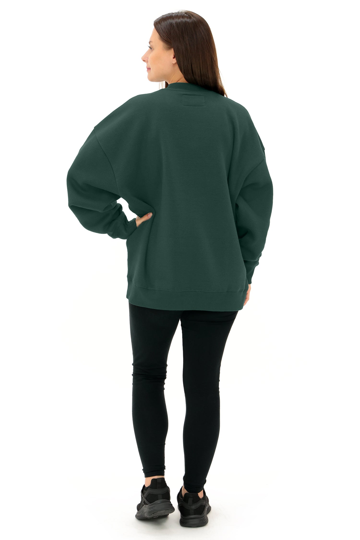 Zubaz NFL   90s Drop Shoulder Crewneck -MVP, GREEN BAY PACKERS - Official NFL Packers Zubaz Apparel (3 of 7)