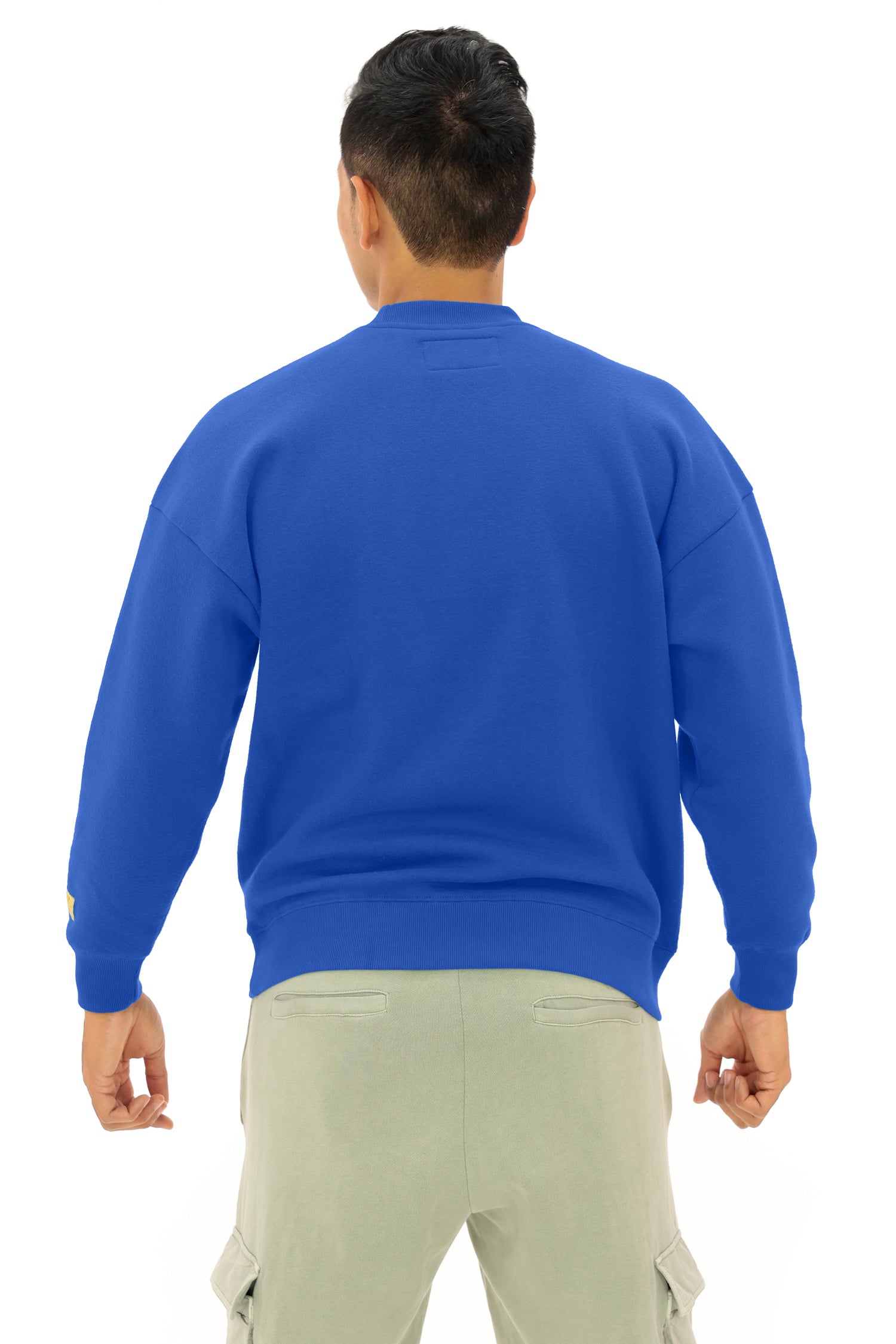 Zubaz NFL   90s Drop Shoulder Crewneck -MVP, NEW YORK GIANTS - Official NFL Giants Zubaz Apparel (5 of 7)
