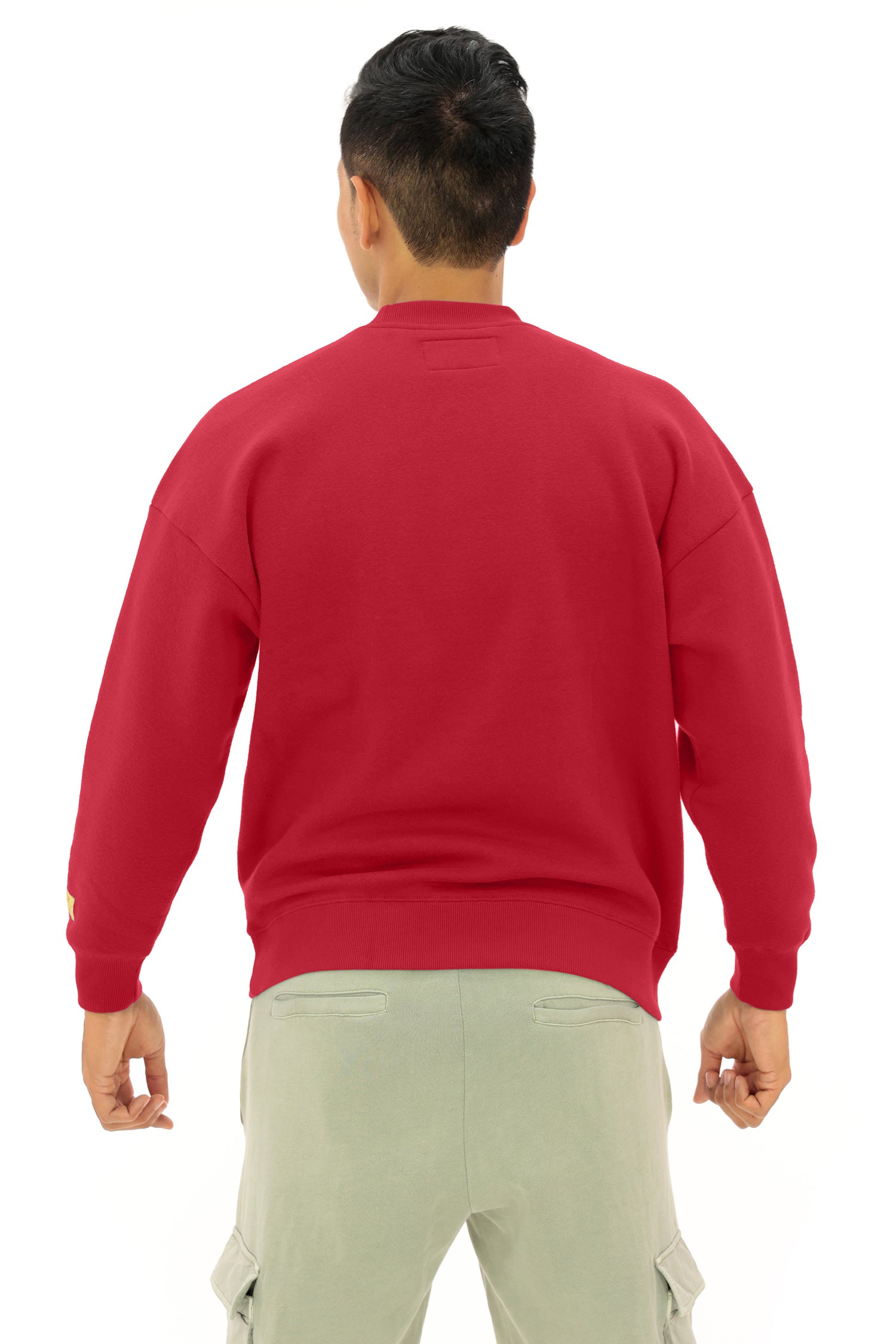 Zubaz NFL   90s Drop Shoulder Crewneck -MVP, SAN FRANCISCO 49ERS - Official NFL 49ers Zubaz Apparel (5 of 7)