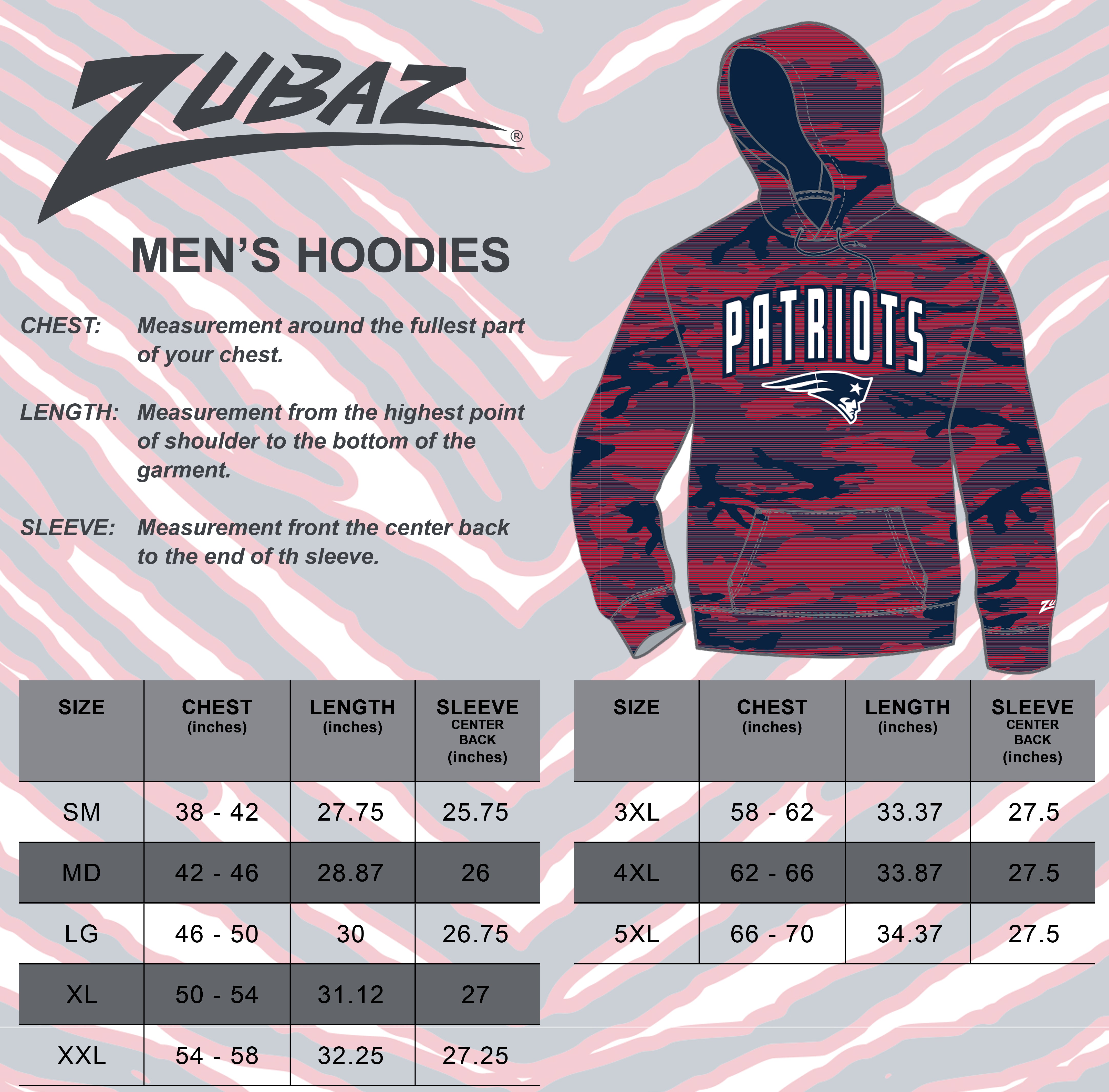 Zubaz NFL   Men's Arch All Over Camo Hoodie, LAS VEGAS RAIDERS