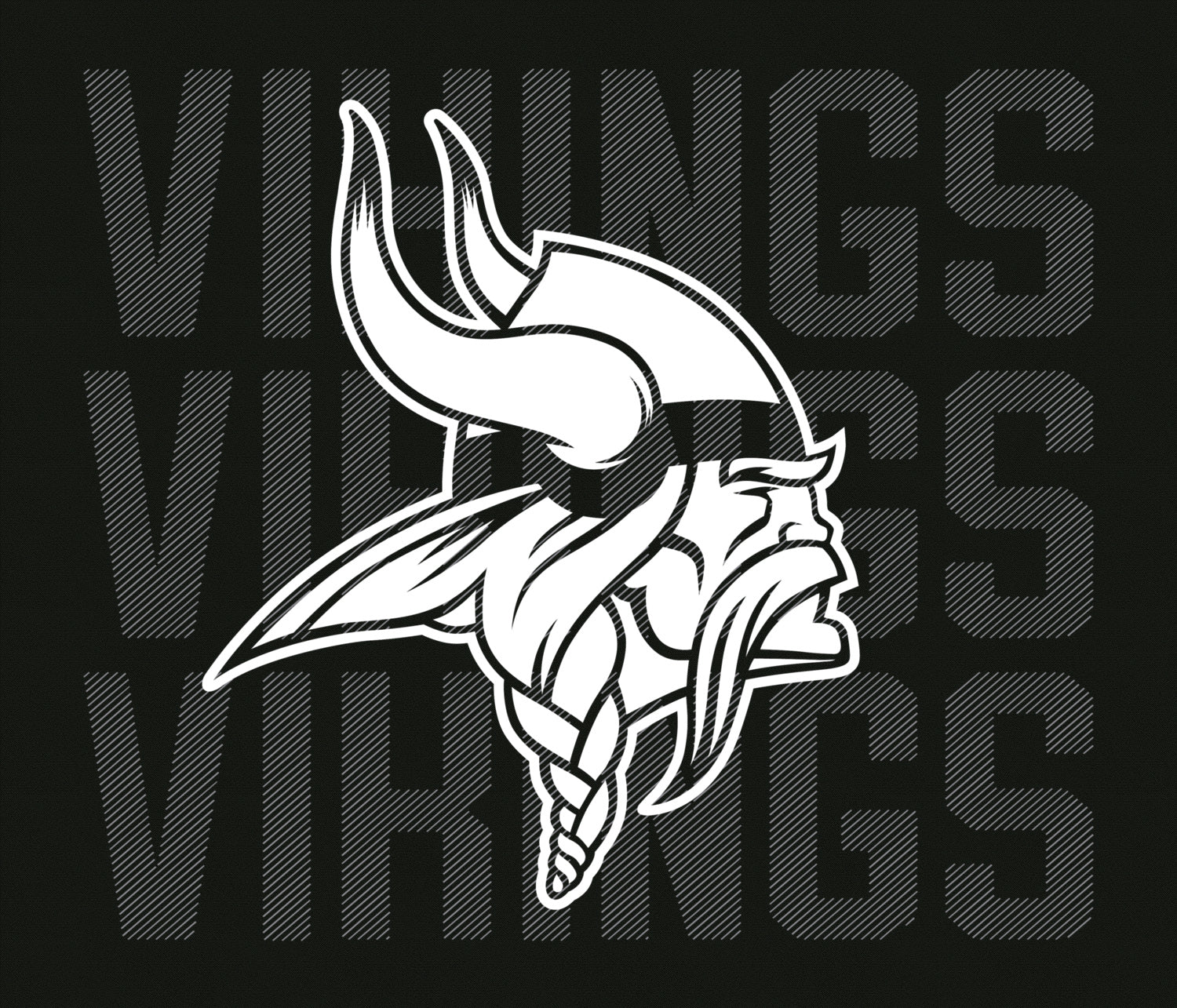 Zubaz NFL   Men's Tonal Camo Line Back Panel Hoodie, MINNESOTA VIKINGS