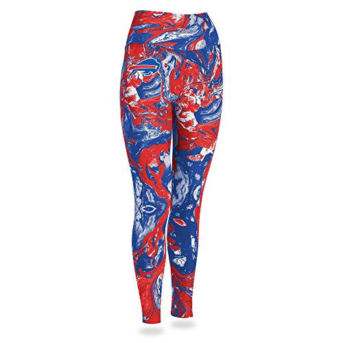 Zubaz NFL Women's Buffalo Bills Team Swirl Leggings