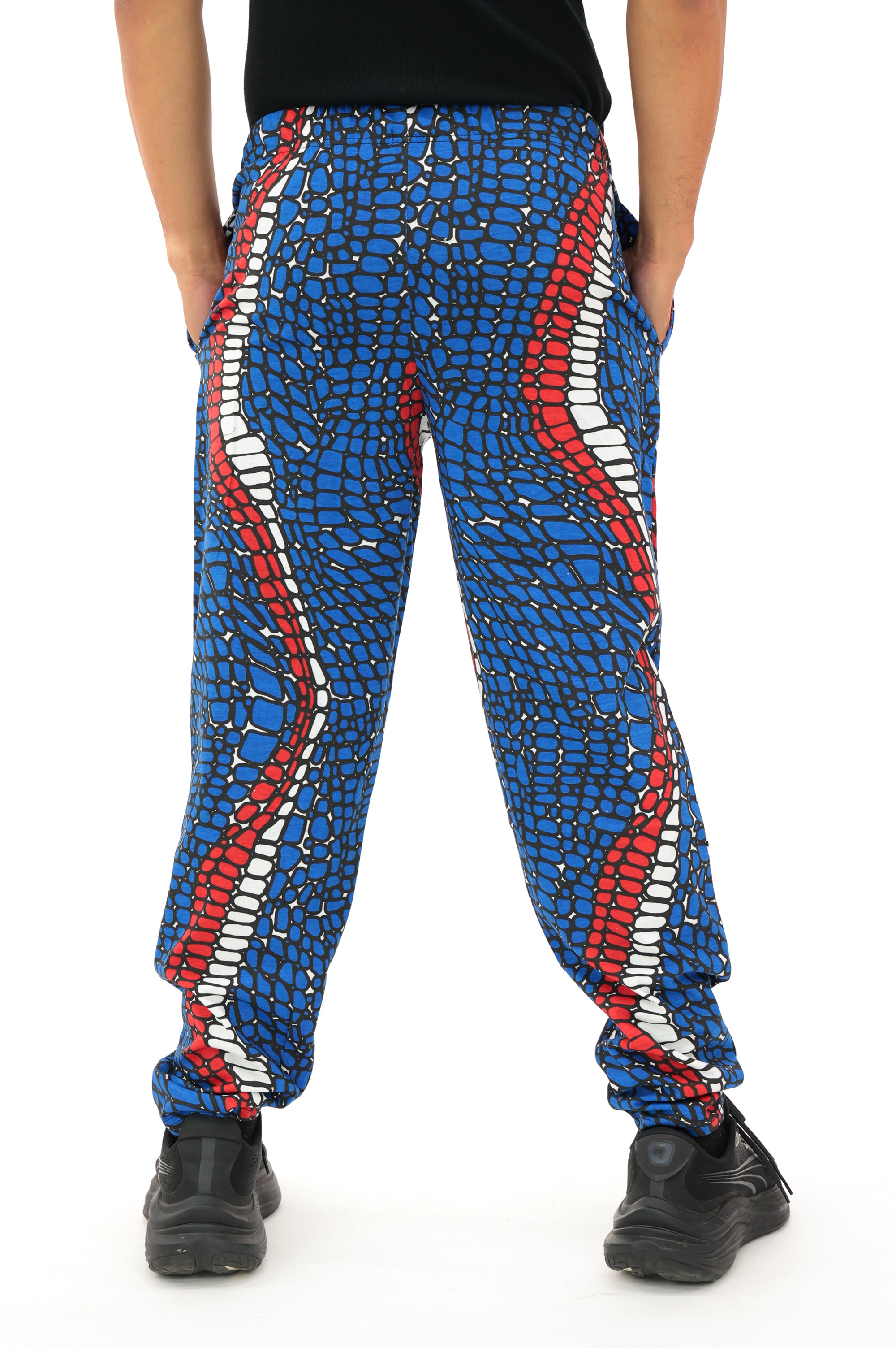Zubaz NFL Adult Unisex Z88 Embroidered Gator 3 Color Pants, New York Giants