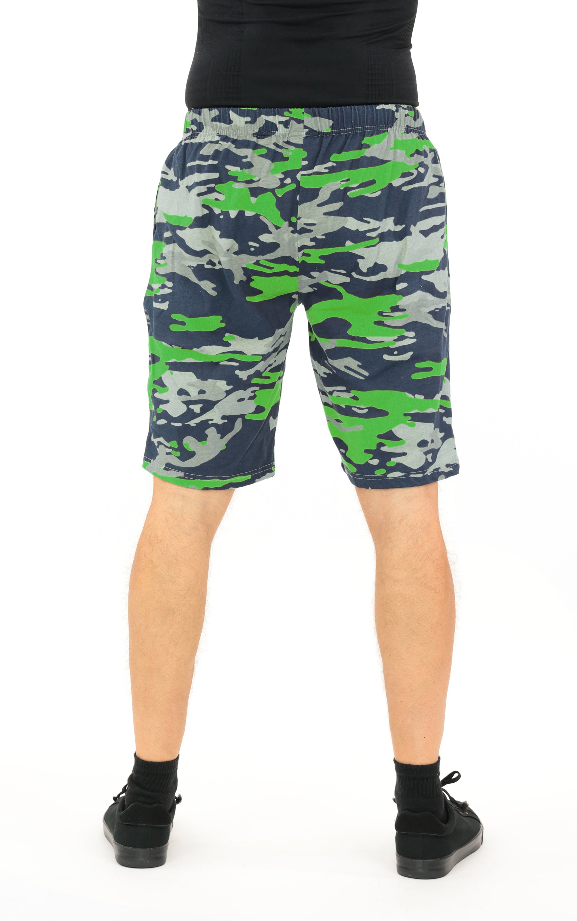 Zubaz NFL Adult Unisex Z88 Embroidered Alt Camo Shorts, Seattle Seahawks