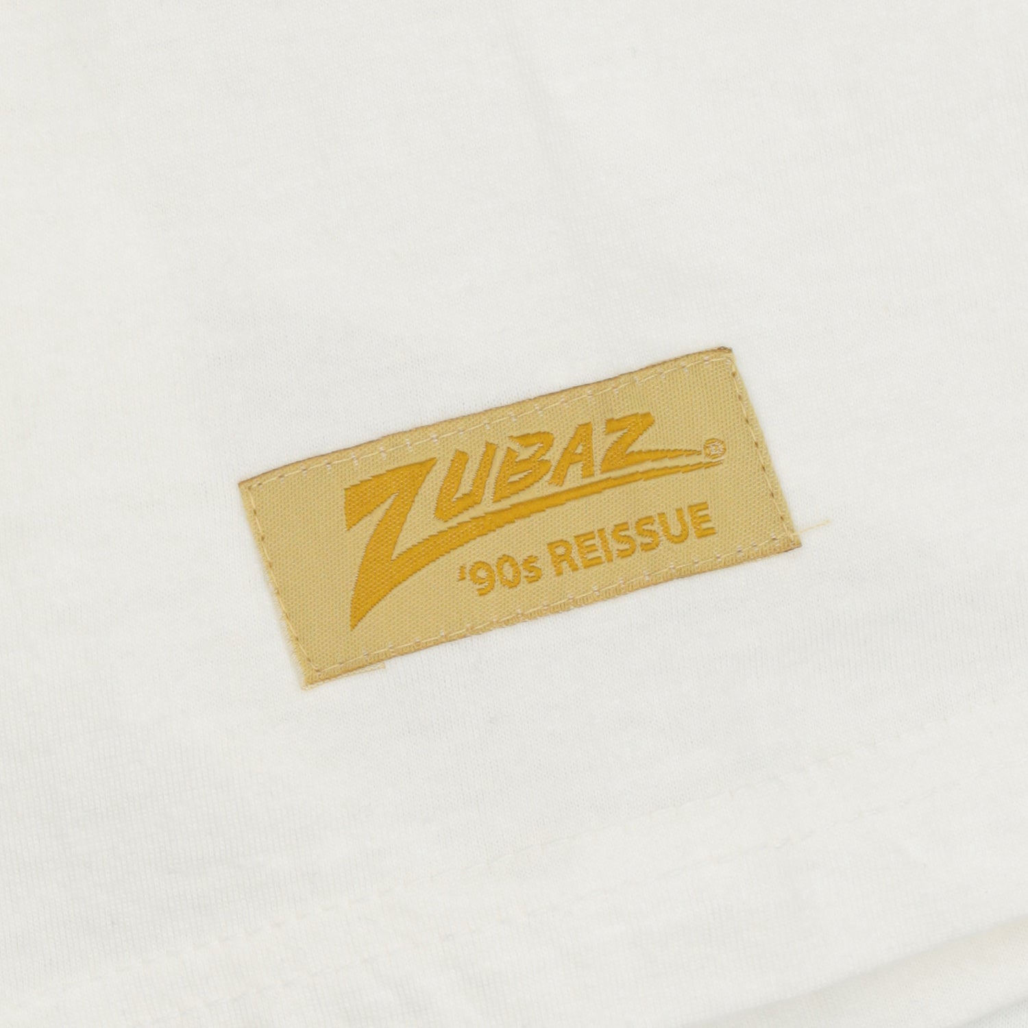 Zubaz NFL 90s SS Tee- Helmet-Off White, NEW ORLEANS SAINTS