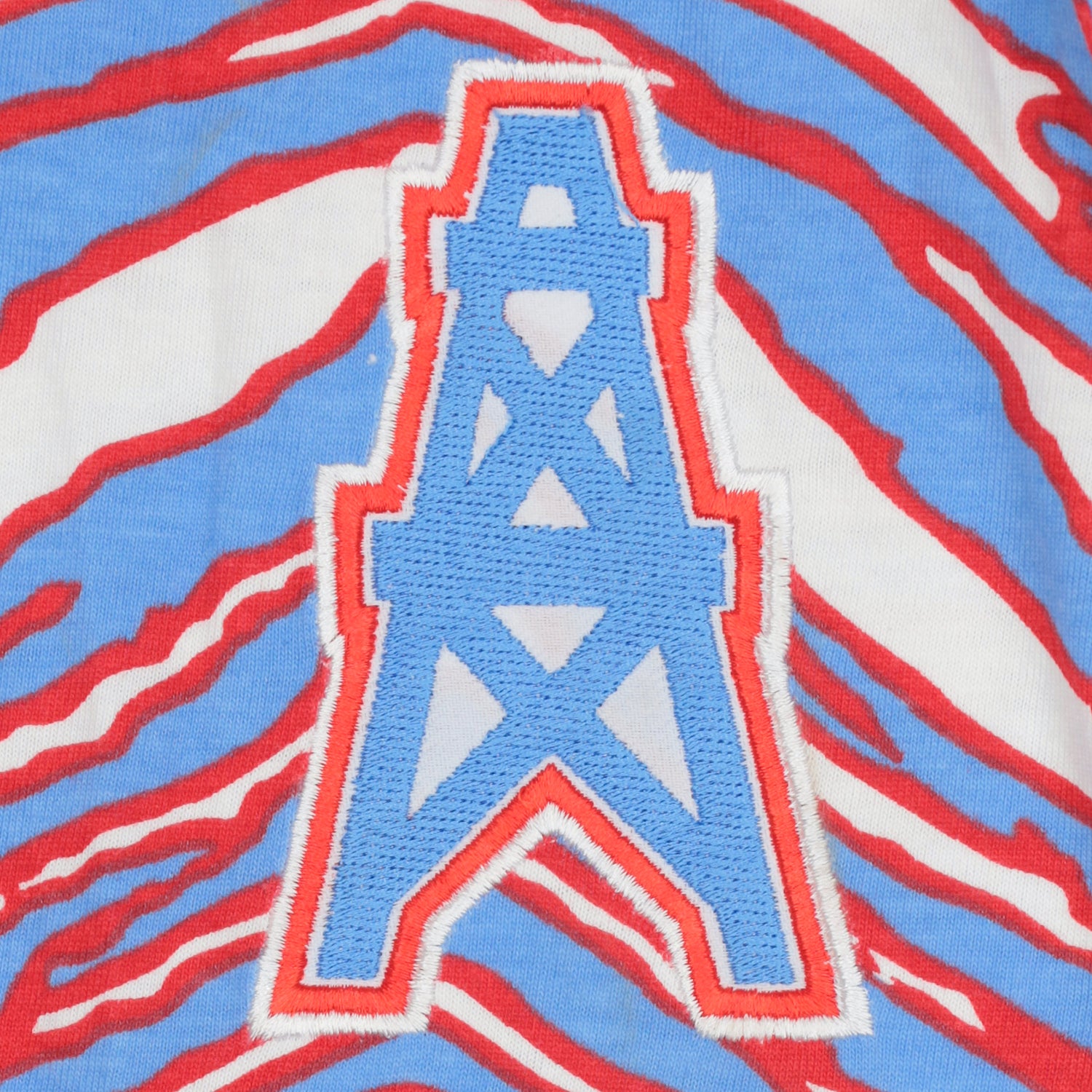 Zubaz NFL UNISEX Z88 3 Color Zebra Classic Marks Direct Embroidered Logo Pant, HOUSTON TEXANS