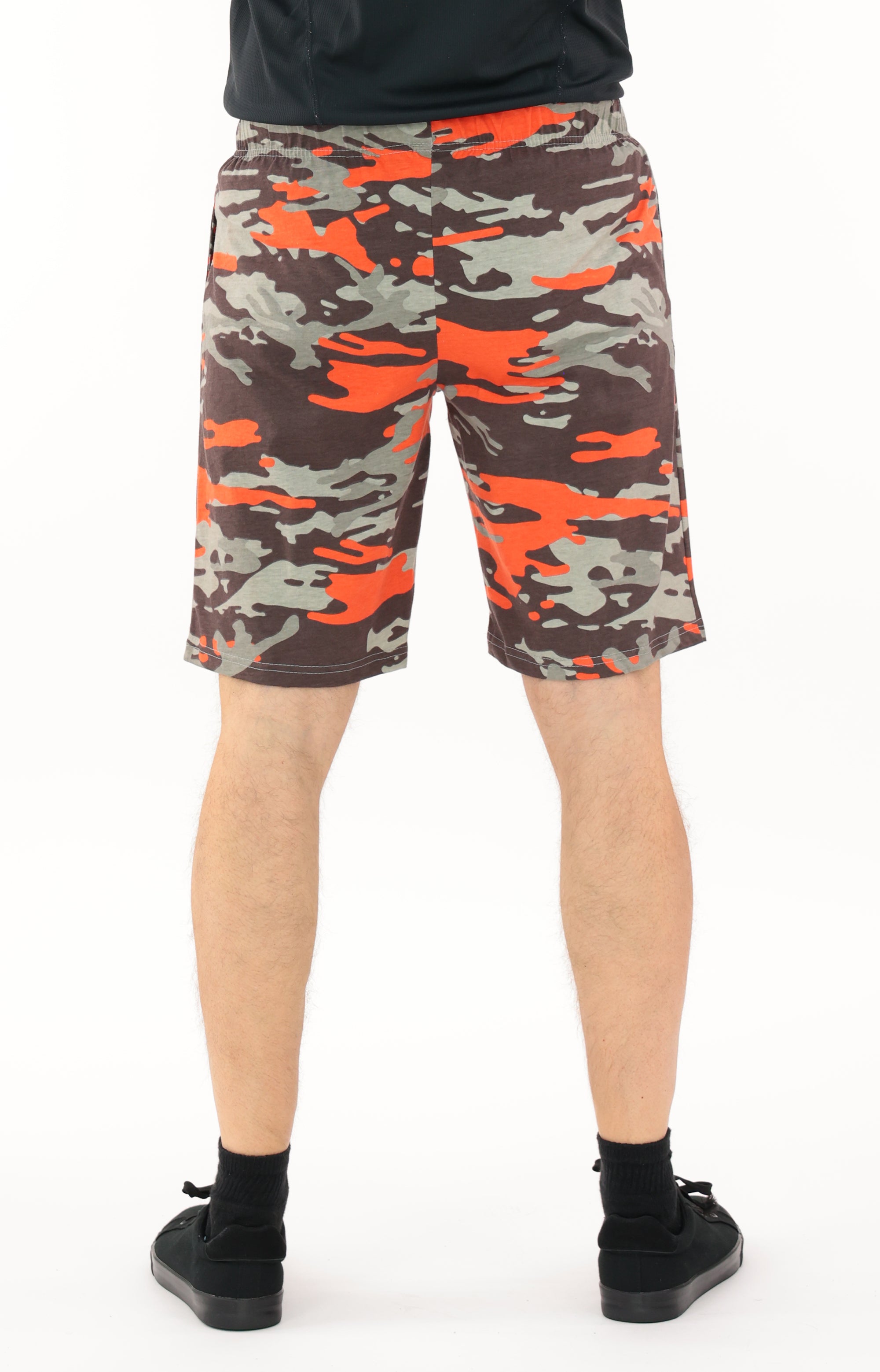 Zubaz NFL Adult Unisex Z88 Embroidered Alt Camo Shorts, Cleveland Browns