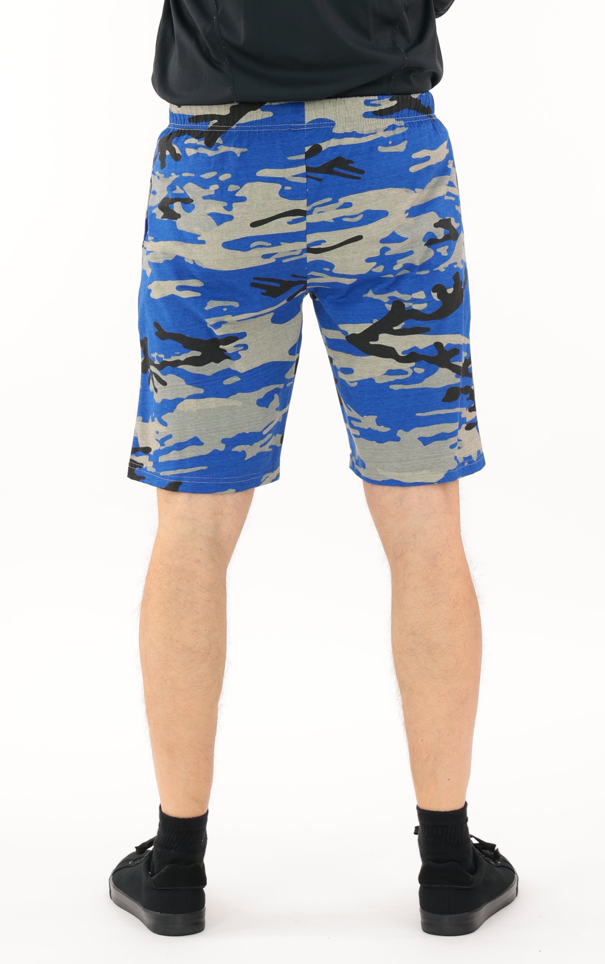 Zubaz NFL Adult Unisex Z88 Embroidered Alt Camo Shorts, Indianapolis Colts