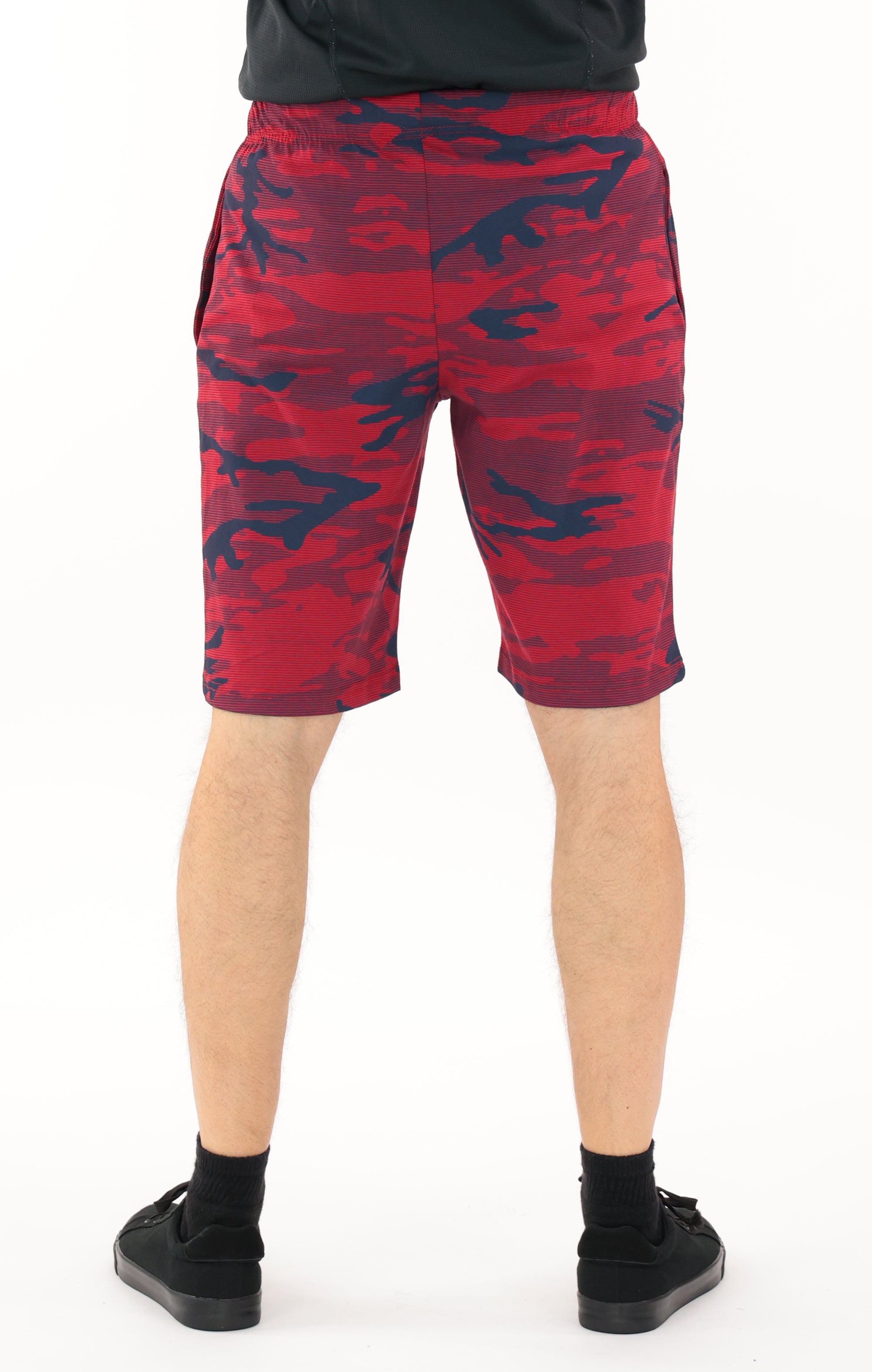 Zubaz NFL Adult Unisex Z88 Camo Lines Shorts, Houston Texans