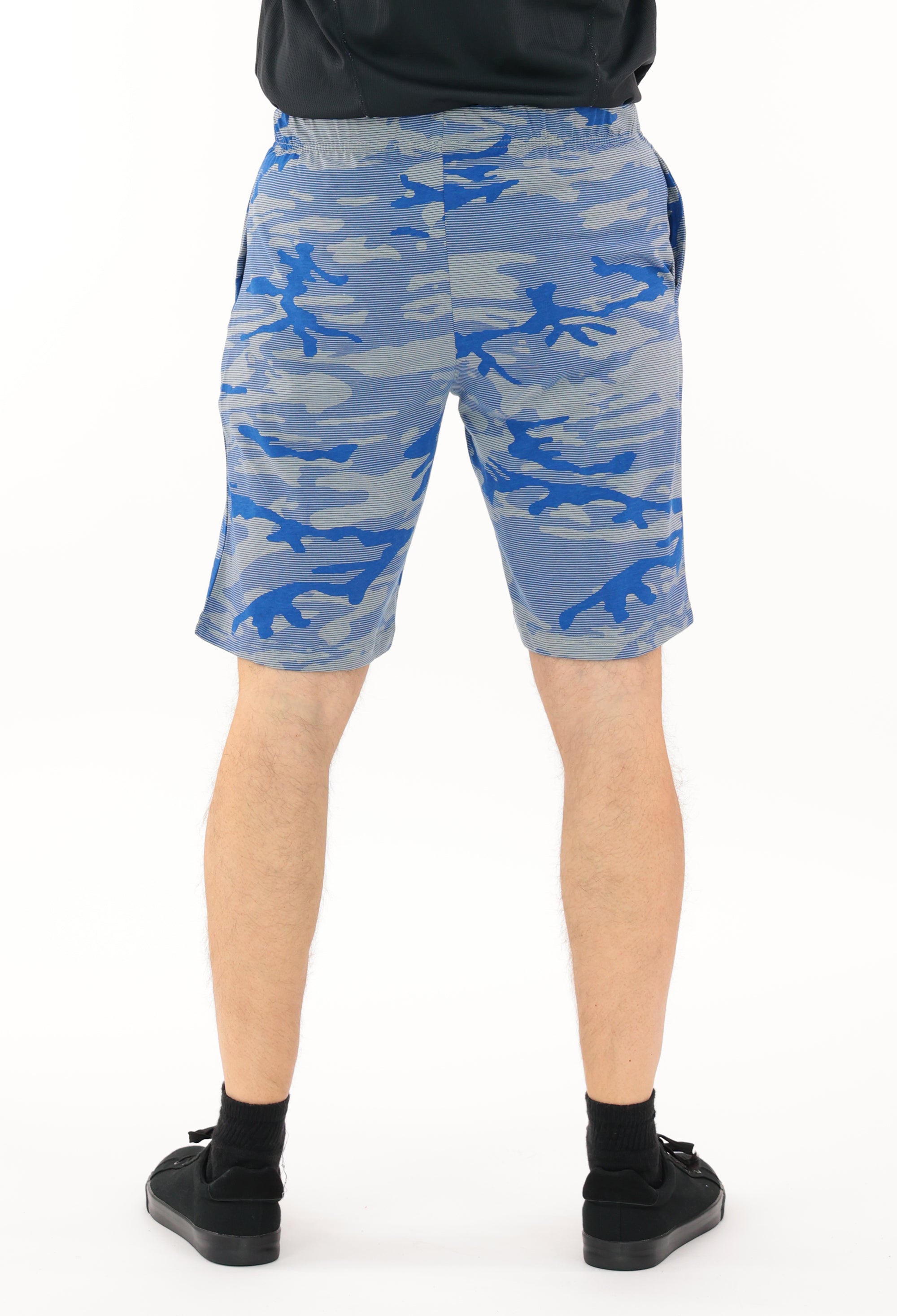 Zubaz NFL Adult Unisex Z88 Camo Lines Shorts, Indianapolis Colts