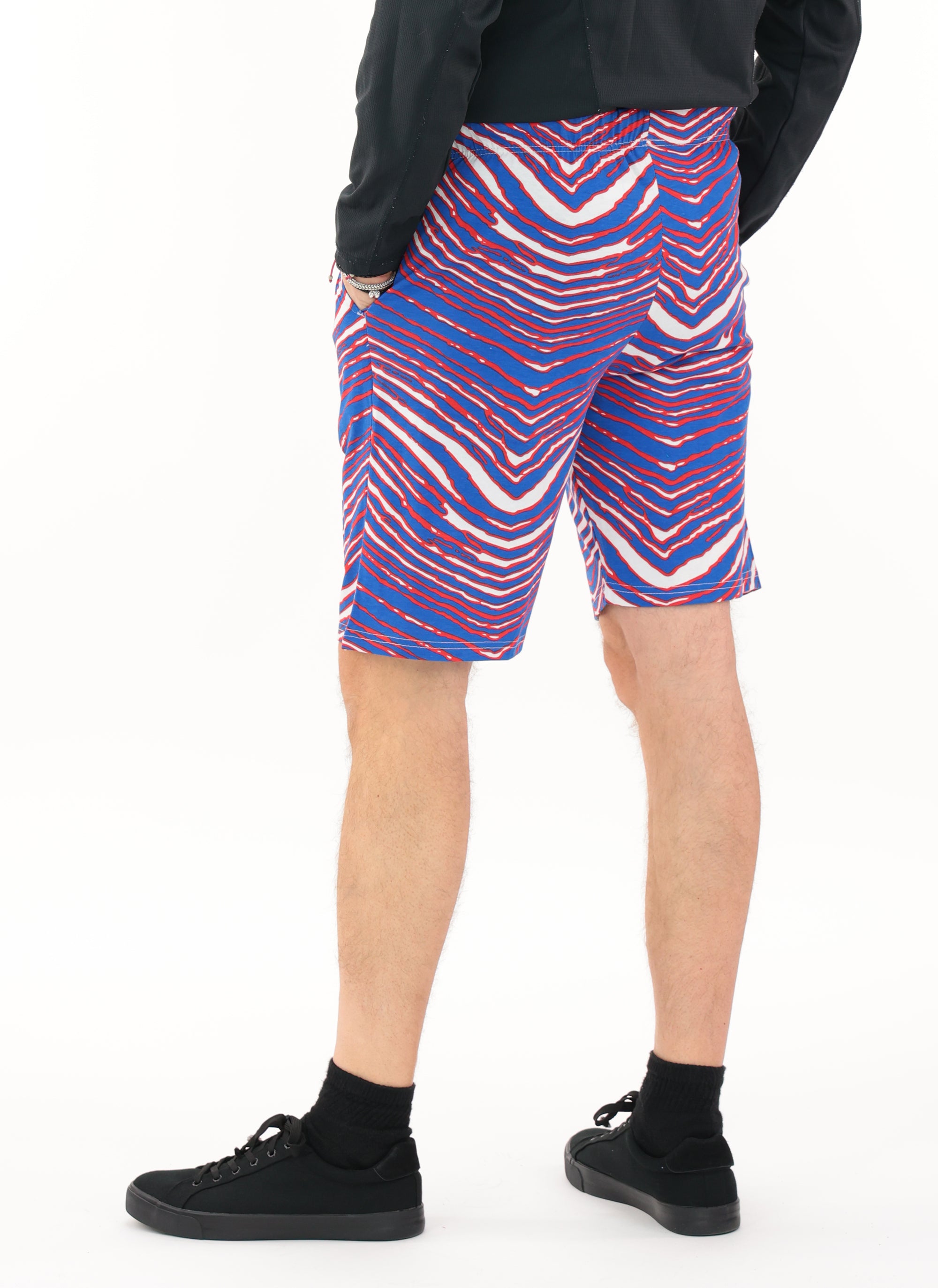 Zubaz NFL Z88 Short, Classic Colors & Marks, NEW ENGLAND PATRIOTS