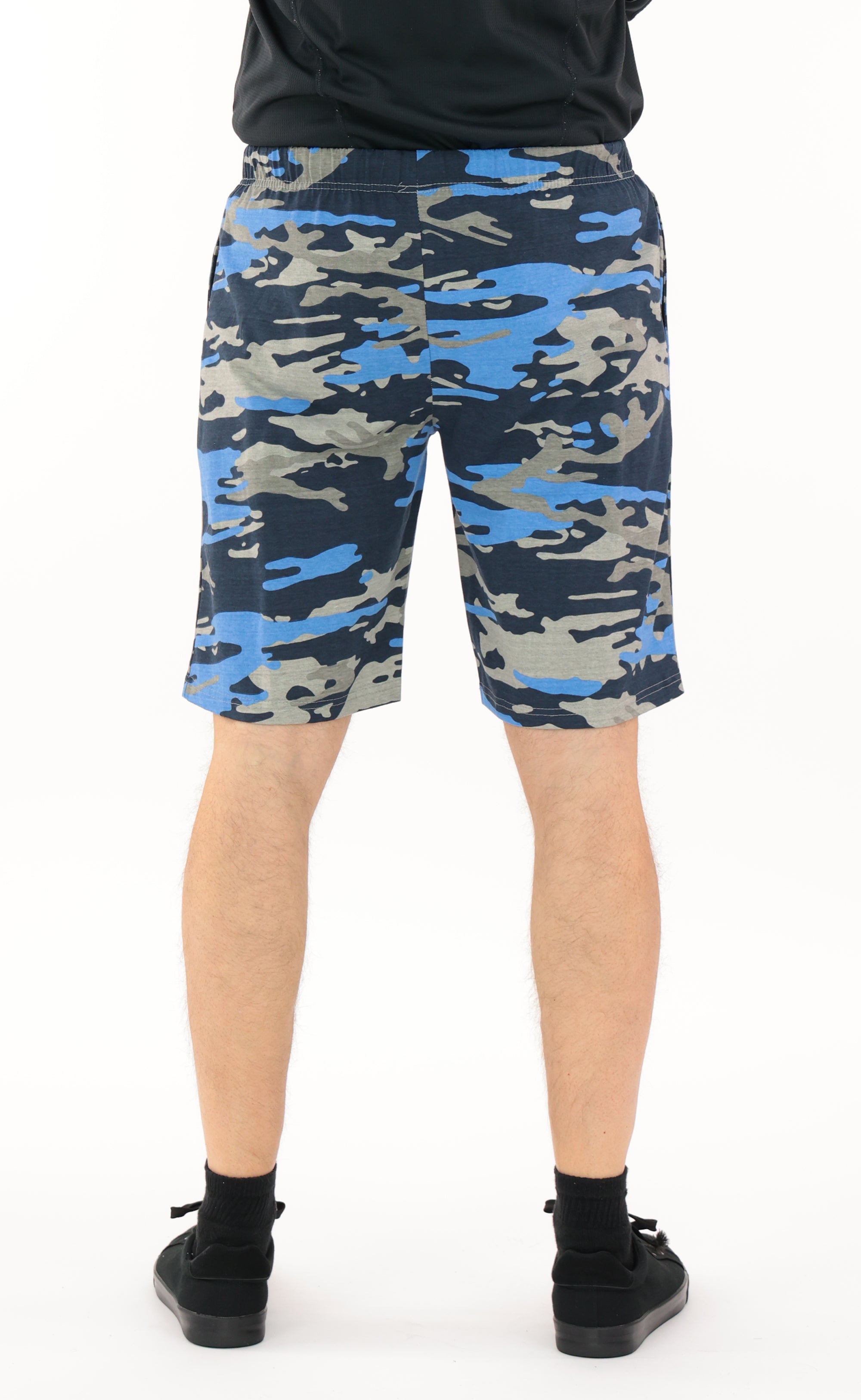 Zubaz NFL Adult Unisex Z88 Embroidered Alt Camo Shorts, Tennessee Titans