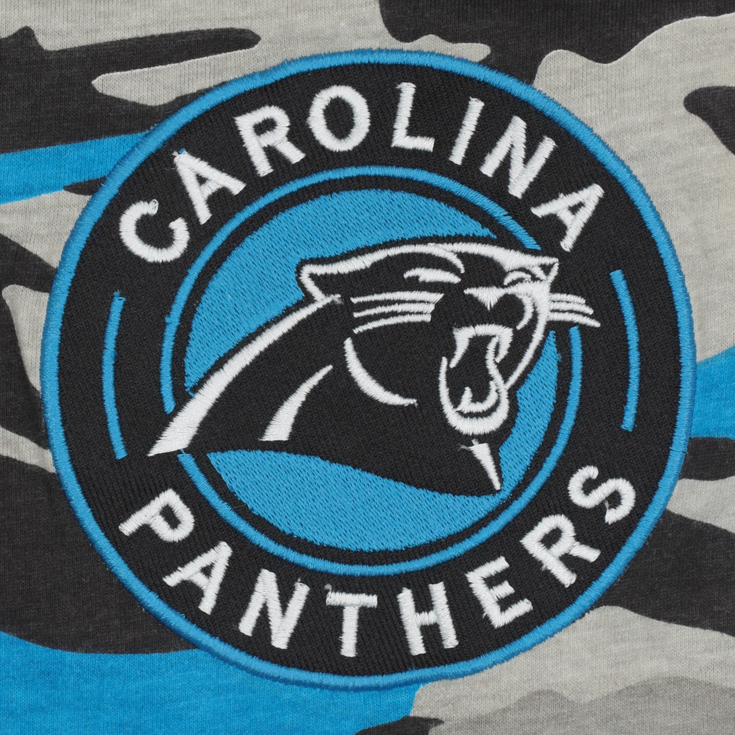 Zubaz NFL Adult Unisex Z88 Embroidered Alt Camo Shorts, Carolina Pantshers