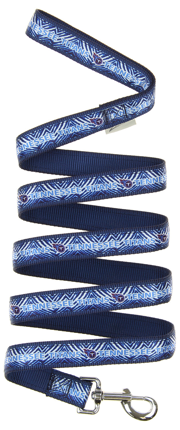 Zubaz X Pets First NFL Tennessee Titans Team Logo Leash For Dogs