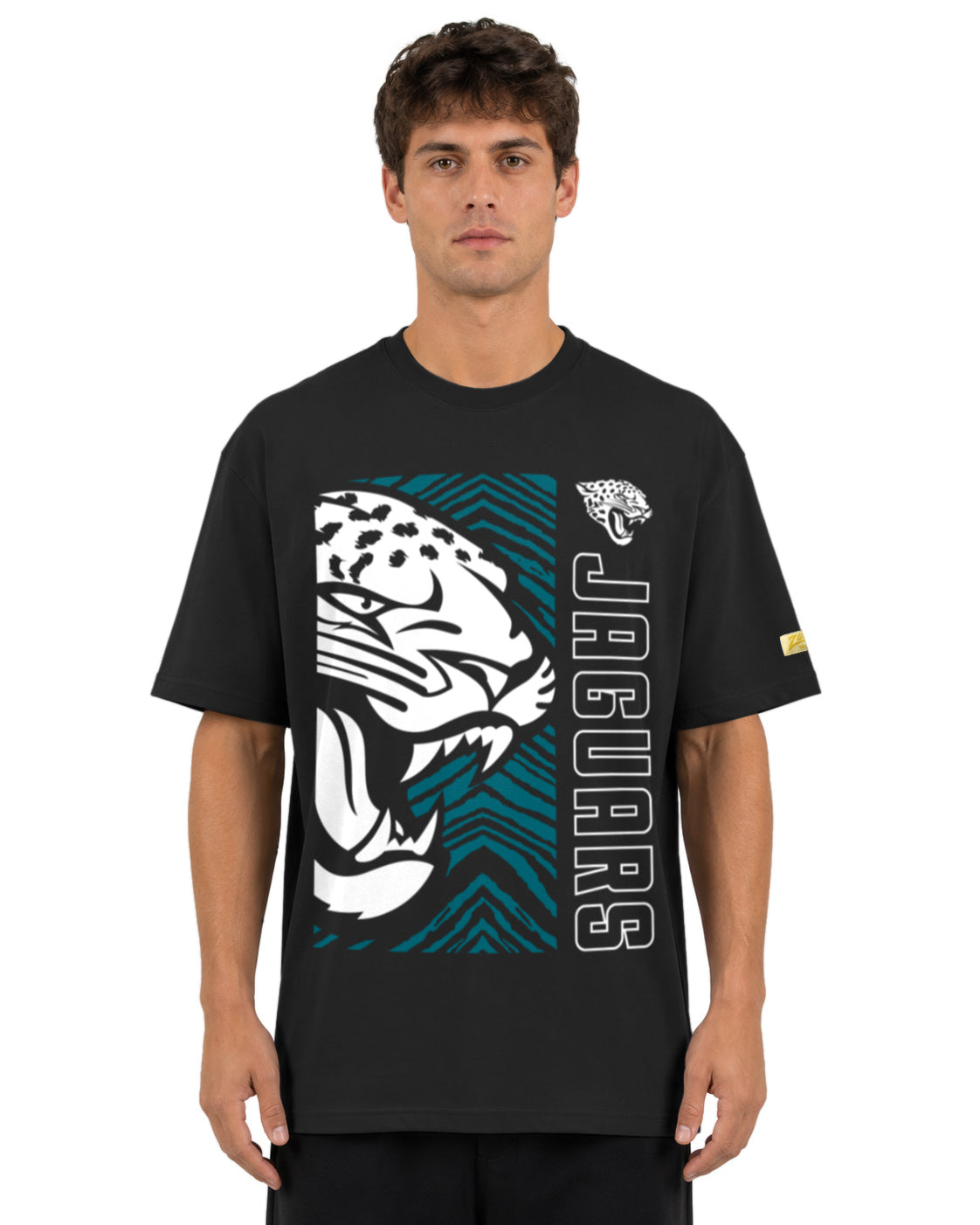 Zubaz NFL Vintage 90s MVP Graphic T-Shirt, Jacksonville Jaguars