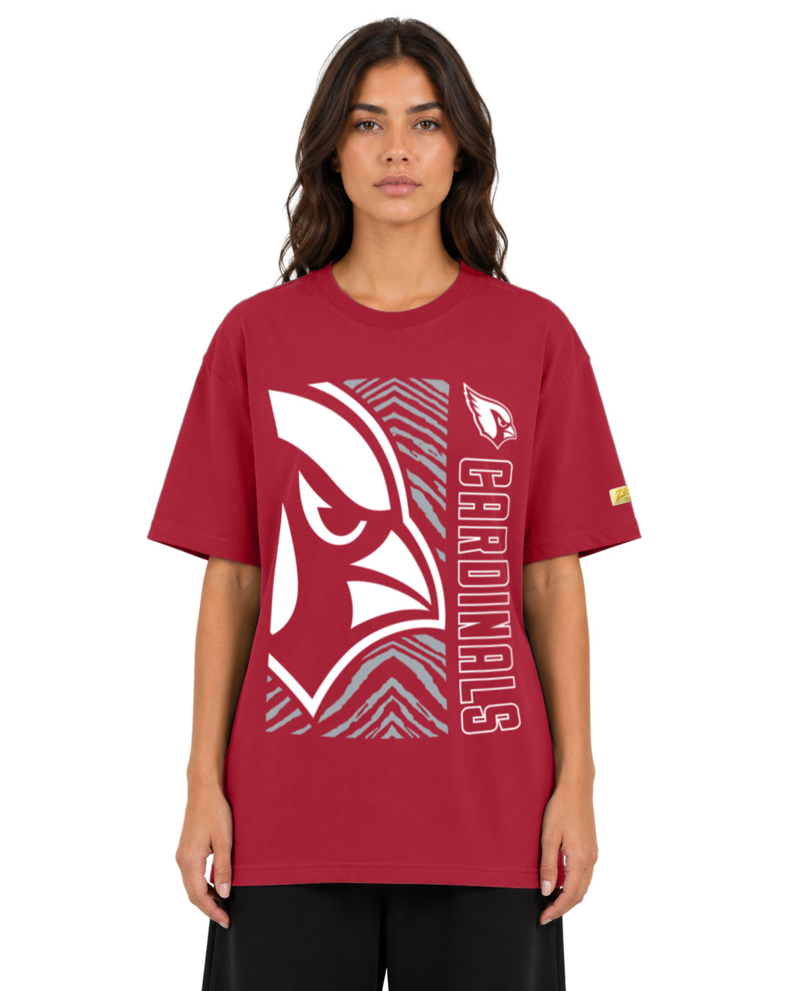 Zubaz NFL Vintage 90s MVP Graphic T-Shirt, Arizona Cardinals