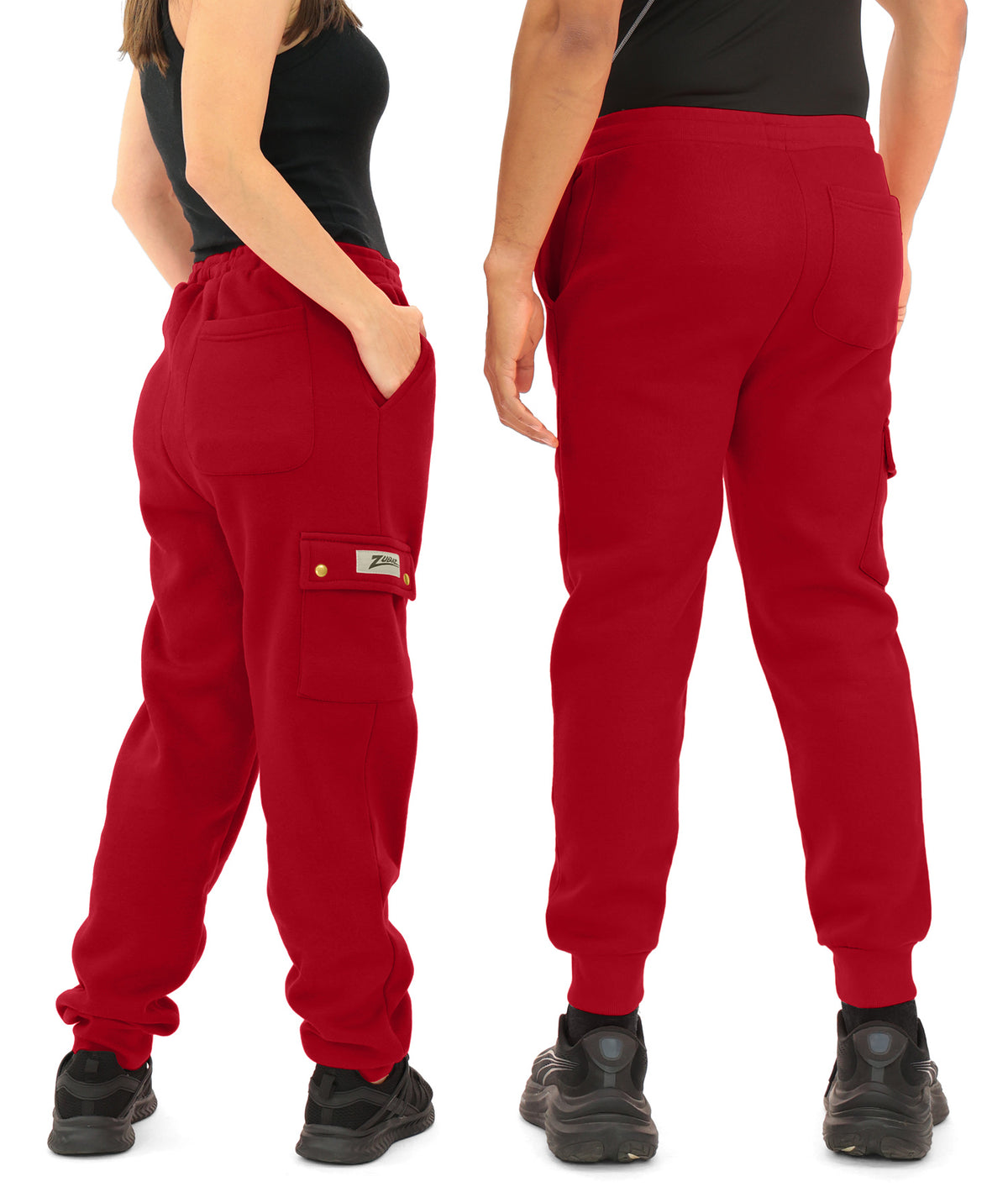 Zubaz NFL Tampa Bay Buccaneers Men's Team Color Cargo Joggers