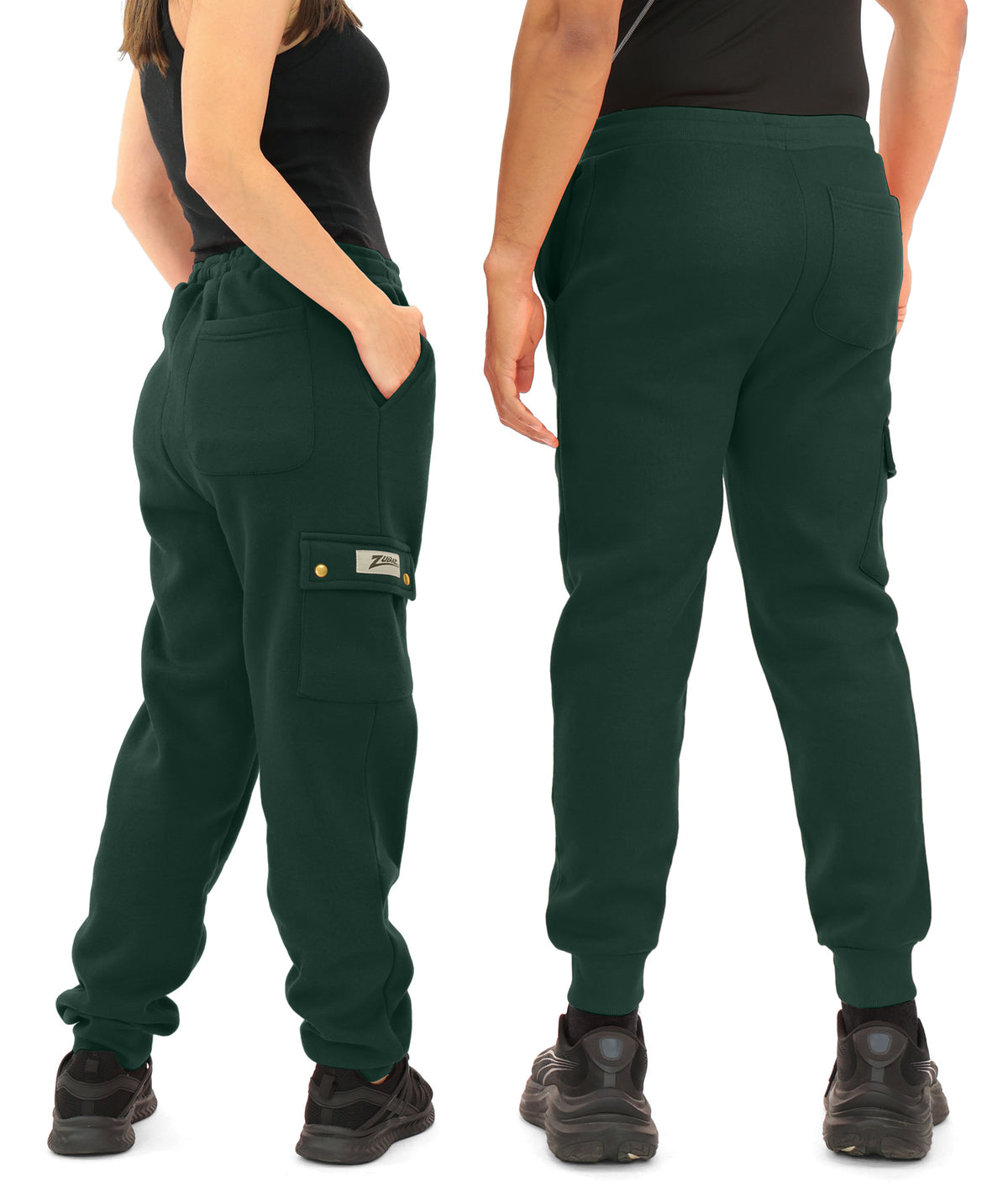Zubaz NFL Green Bay Packers Men's Team Color Cargo Joggers