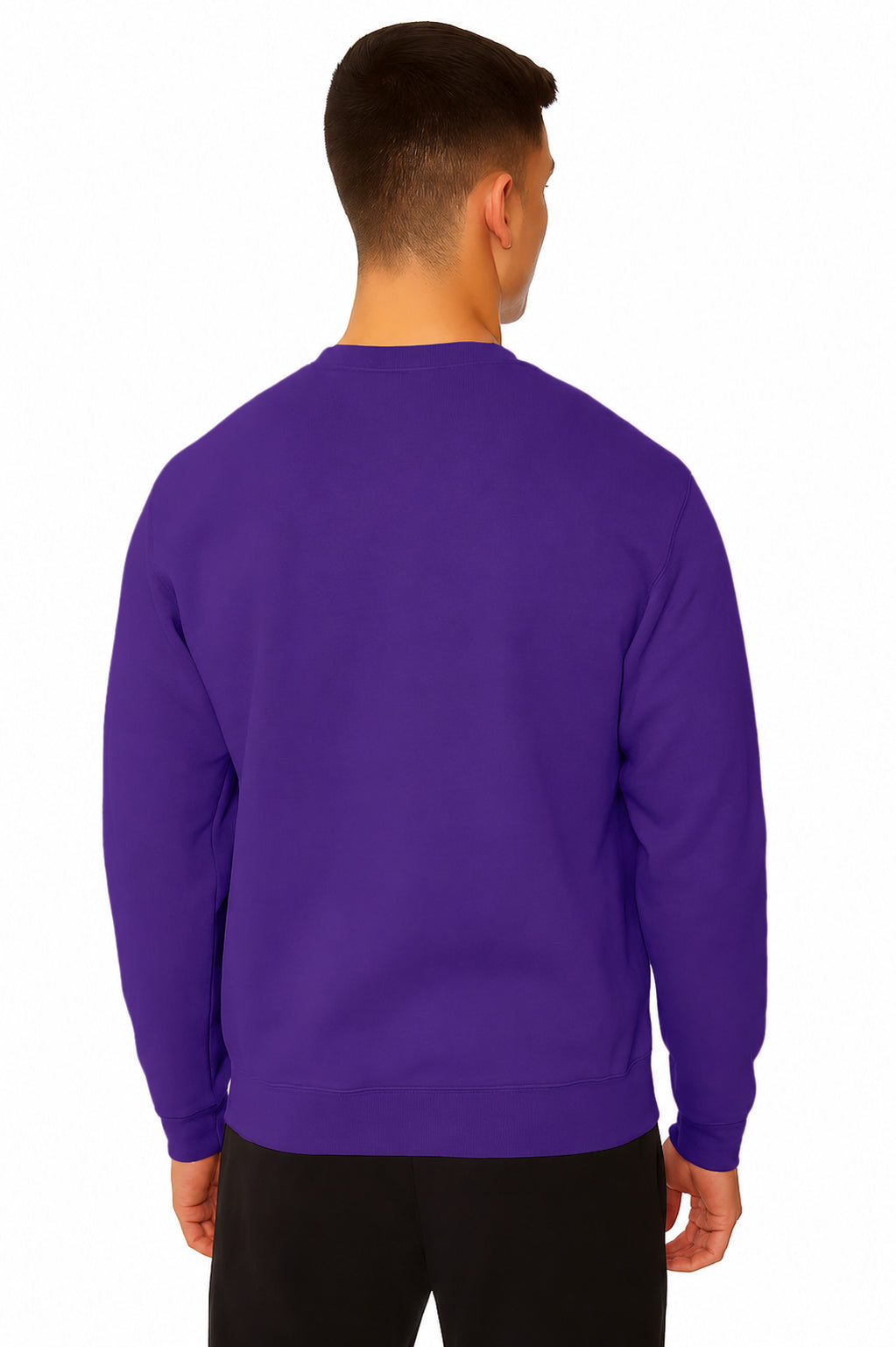 Zubaz NFL Legends Randy Moss Minnesota Vikings Men's Legends Rise Up Crewneck Sweatshirt