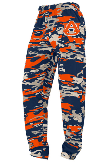 Zubaz NCAA Auburn Tigers Unisex Alternate Camo Z88 Embroidered Pants