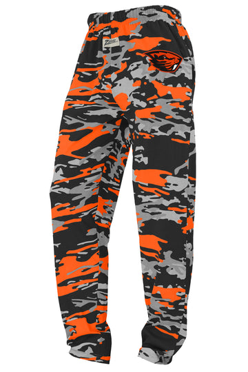 Zubaz NCAA Oregon State Beavers Unisex Alternate Camo Z88 Embroidered Pants