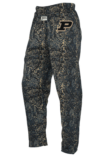Zubaz NCAA Purdue Boilermakers Unisex Post Pattern Z88 Embroidered Pants